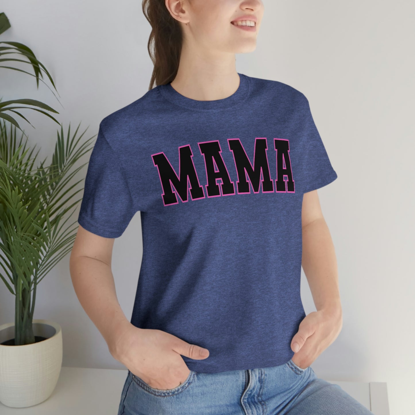 Cute Mama shirt mom shirt gift for her - mothers day shirt mothers day gift mom life shirt - retro mama shirt boy mama shirt mama t-shirt