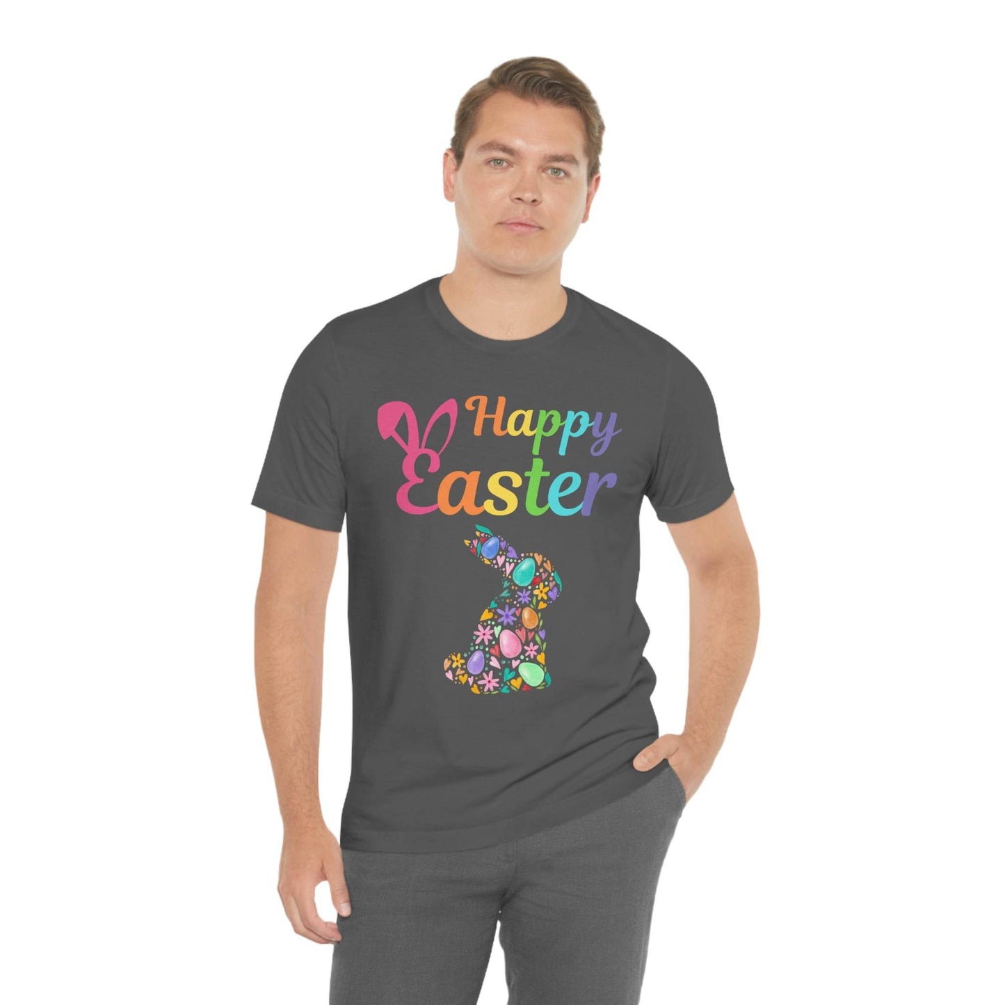 Happy Easter Bunny Tshirt Easter Gift women Easter Shirt Men Easter shirt Easter egg - Giftsmojo