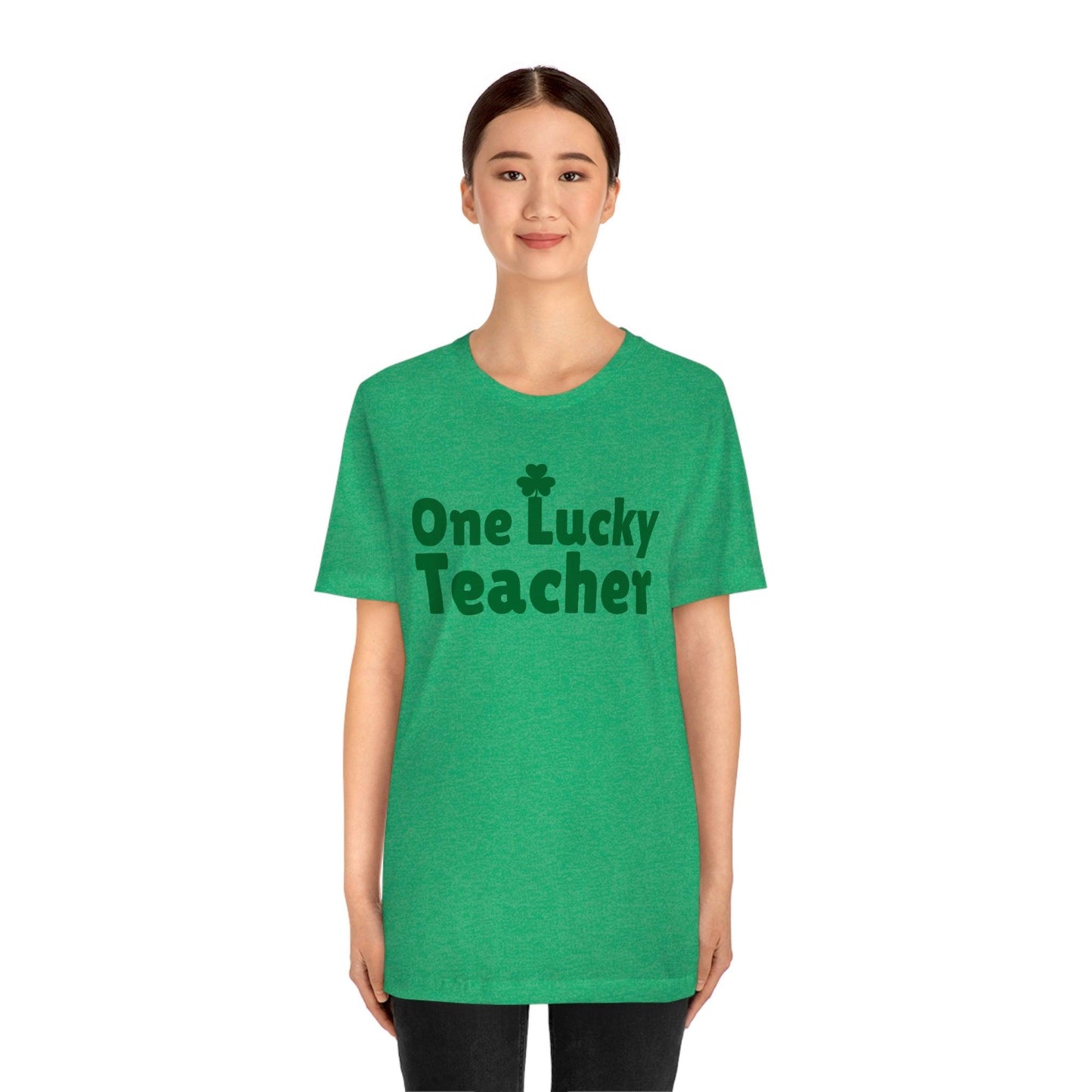 Feeling Lucky Shirt One Lucky Teacher Shirt St Patrick's Day shirt - Funny St Paddy's day Funny Shirt Shamrock shirt shenanigans shirt - Giftsmojo