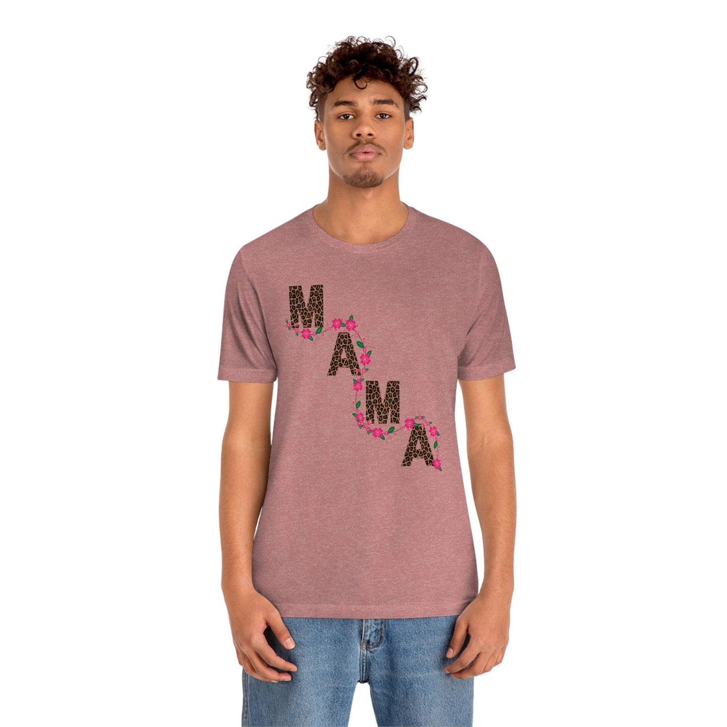 Leopard print Mama shirt Flower mama shirt - Leopard Mama Shirt mothers day shirt new mom shirt - Giftsmojo