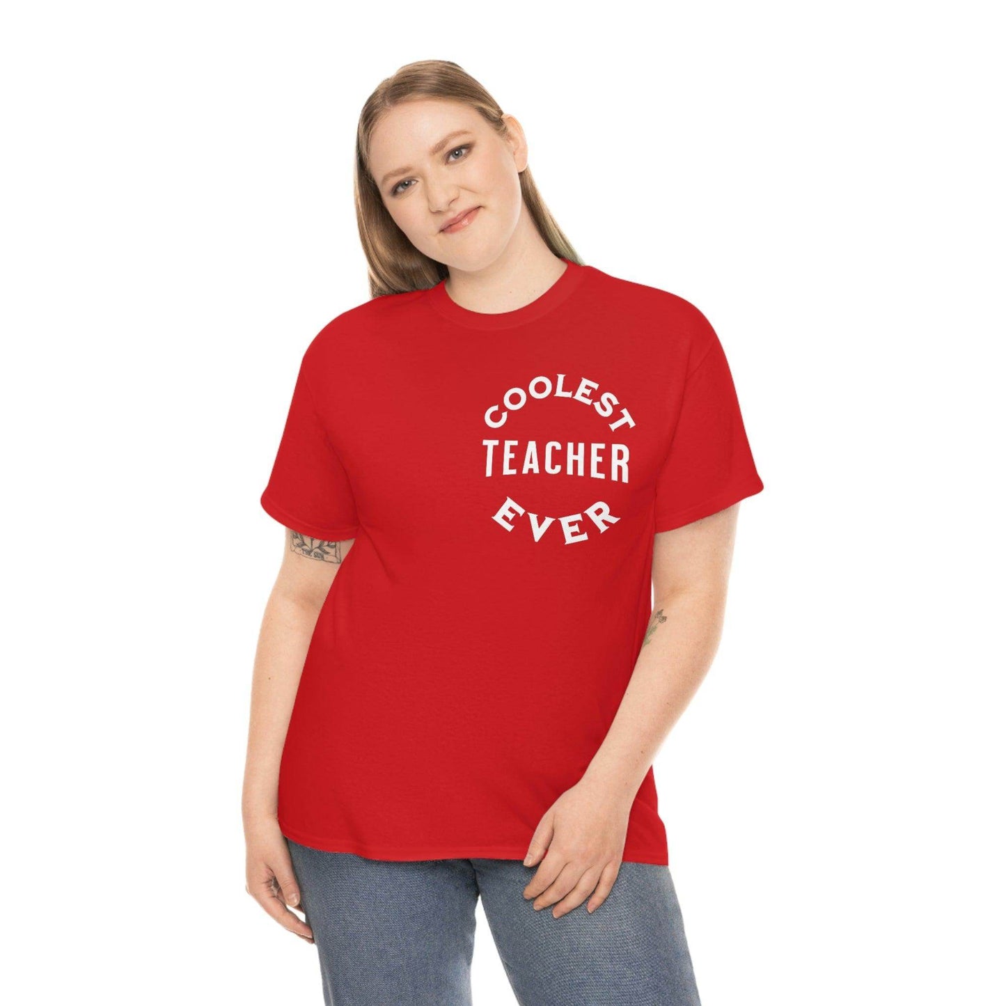 Coolest Teacher Ever Shirt - gift for teachers - teacher appreciation gift - Giftsmojo