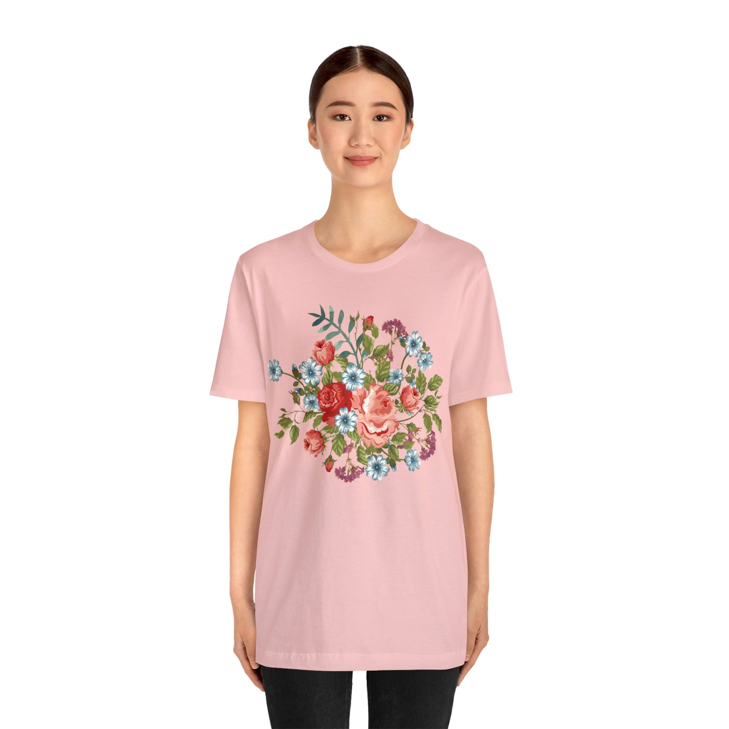 Flower Shirt, Botanical shirt, flower T shirt, floral shirt, wild flowers shirt, birth flower shirt, custom flower shirt, wildflowers shirt, plant lady shirt, birth flower gift,