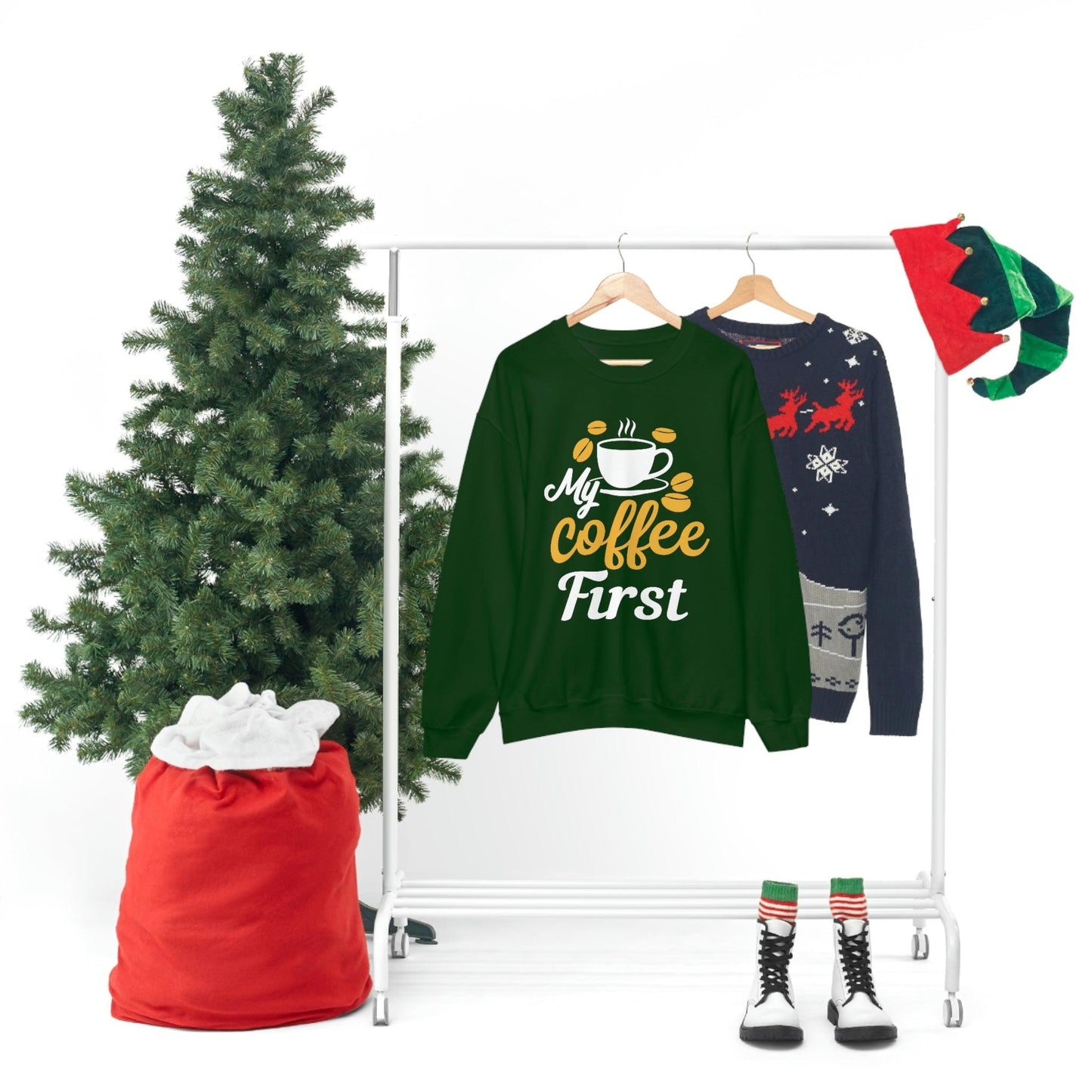 My Coffee First Sweatshirt - Giftsmojo