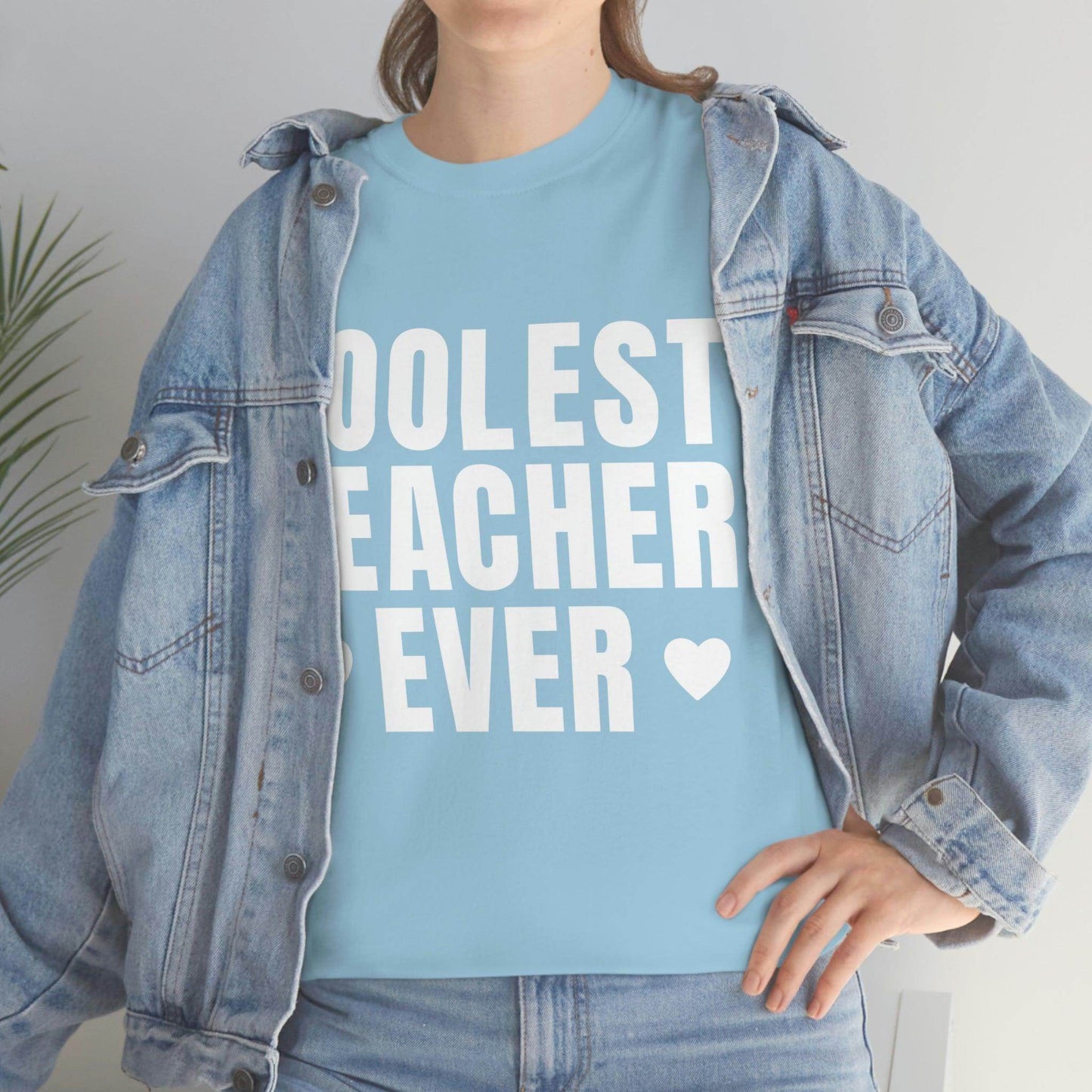 Coolest Teacher Ever Tee - Giftsmojo