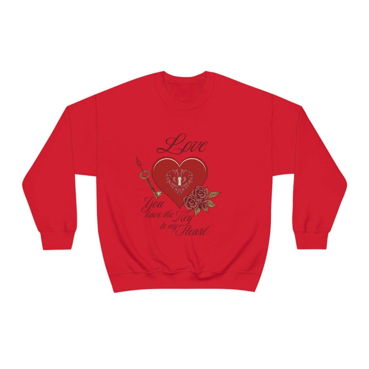 Love you have the key to my heart Sweatshirt - Giftsmojo