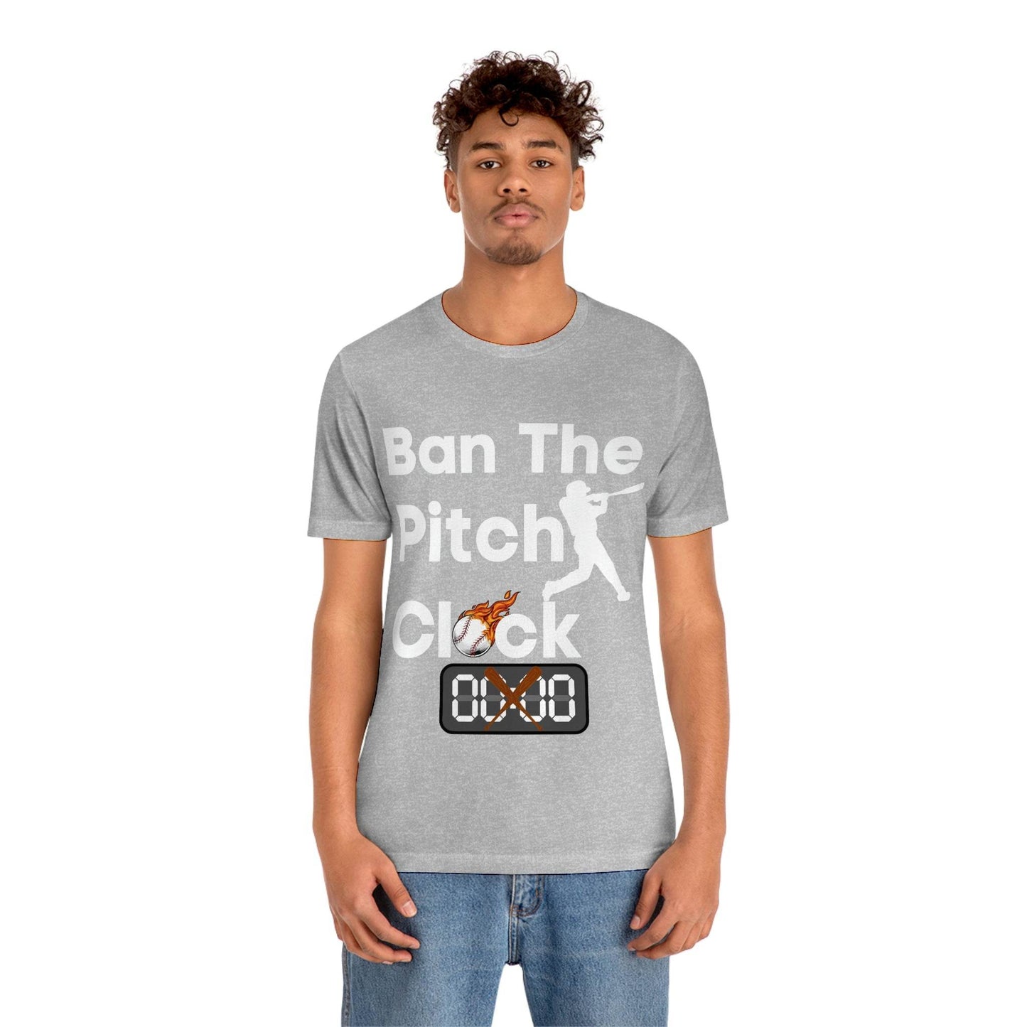 Ban The Pitch Clock in Baseball - Ban Baseball Pitch Clock - Giftsmojo