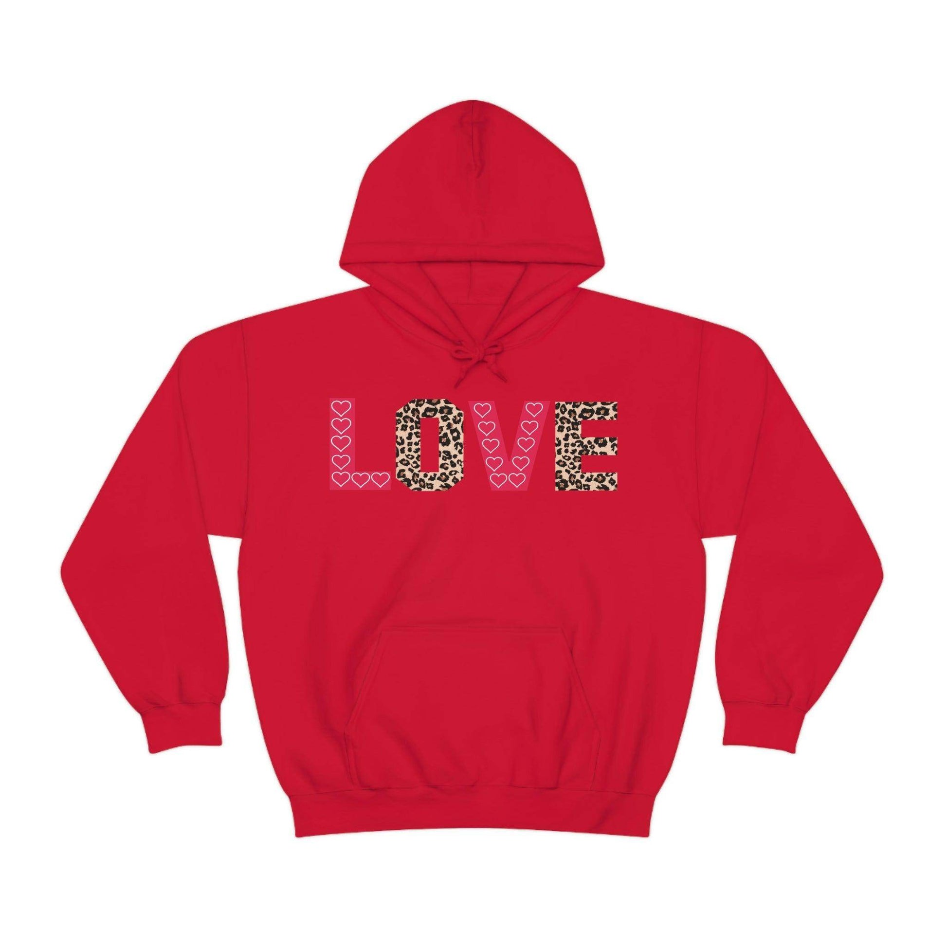 Love Hooded Sweatshirt - Giftsmojo