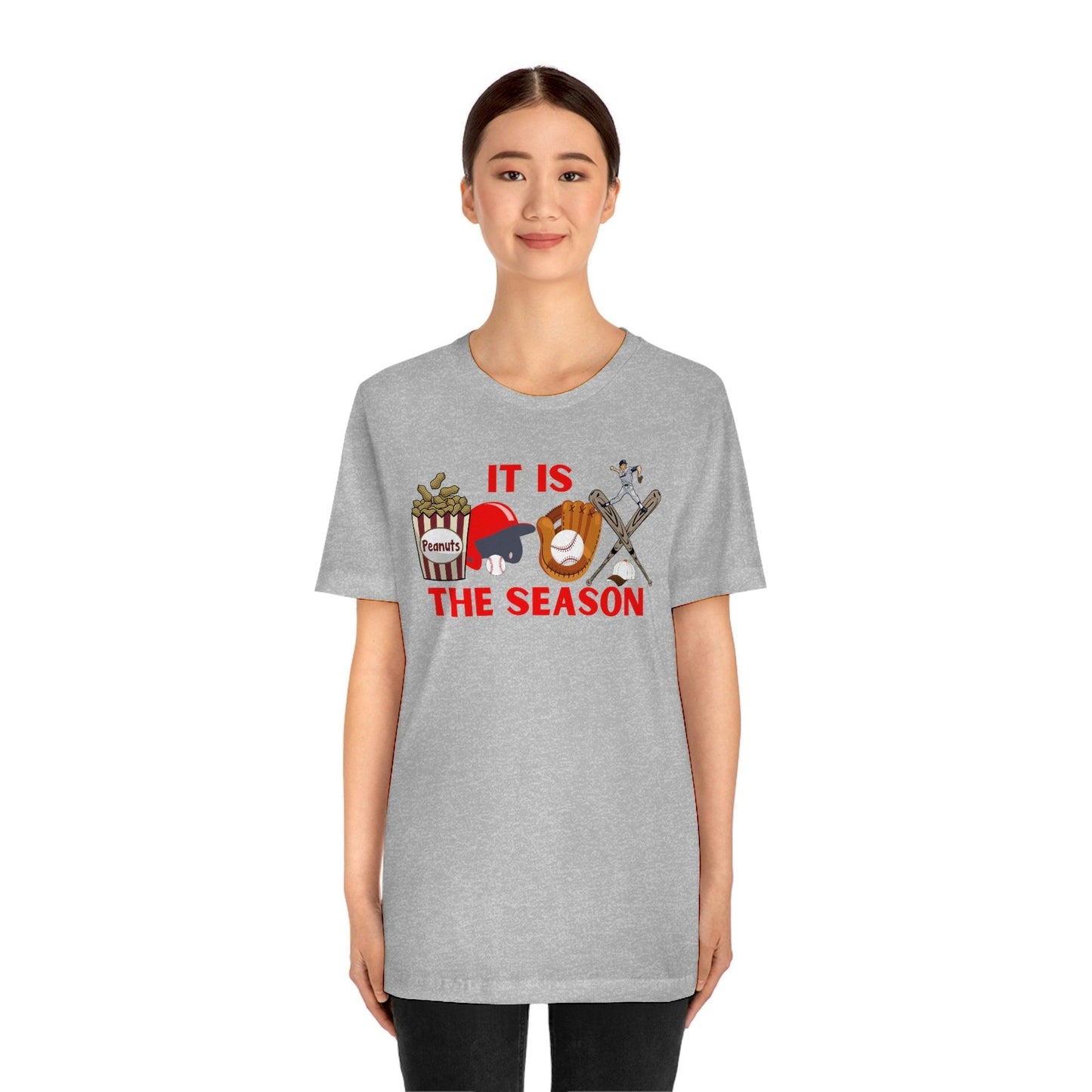 It is the season Baseball shirt baseball tee baseball tshirt - Sport shirt Baseball Mom shirt Baseball Mama shirt gift for him gameday shirt
