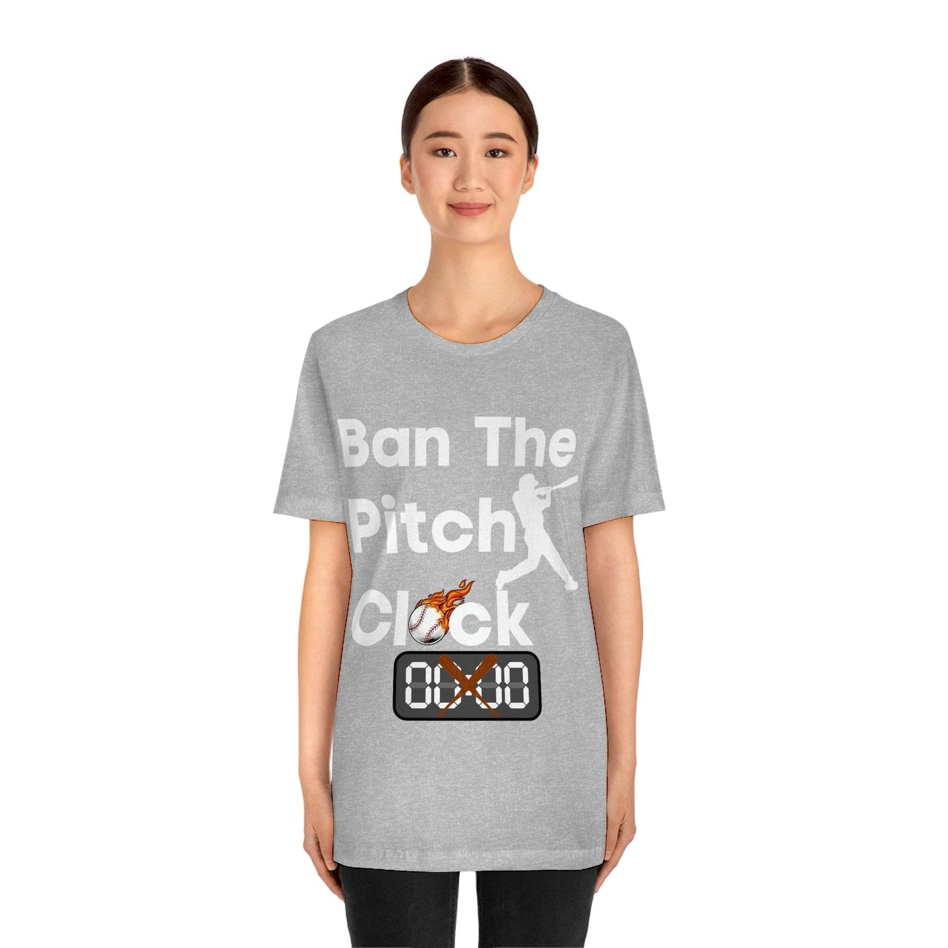 Ban The Pitch Clock in Baseball - Ban Baseball Pitch Clock - Giftsmojo