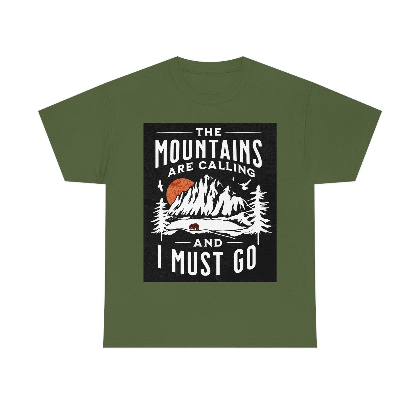 The Mountains are calling Tee - Giftsmojo