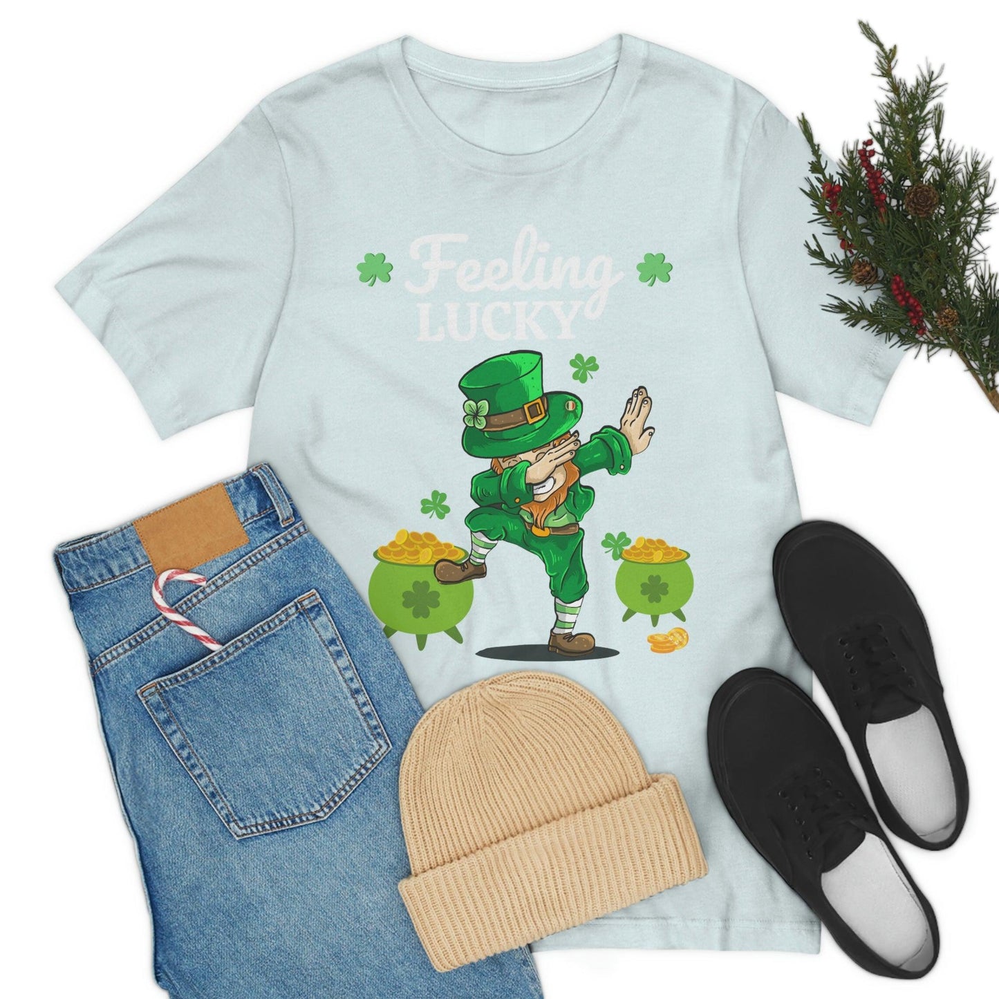Feeling Lucky St Patrick's Day shirt - Shamrock shirt - shenanigans shirt St Paddys day Shirt - St Patricks day gift - Giftsmojo