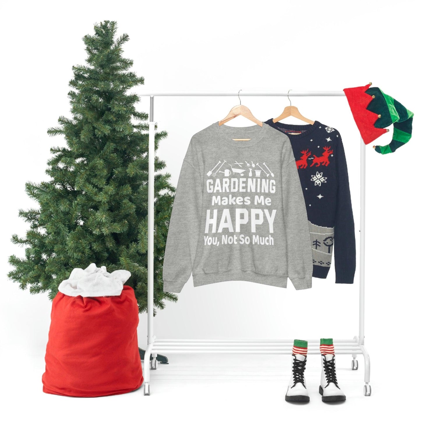 Gardening makes me Happy, You not so much, Garden sweatshirt, great for gardeners, garden shirt, plant lover shirt, nature lover shirt - Giftsmojo
