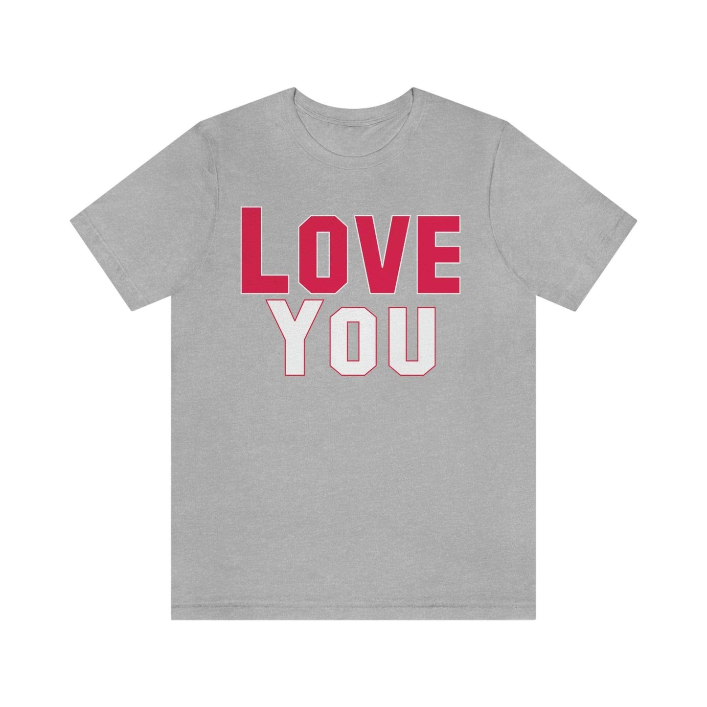 Love you T-shirt - Giftsmojo