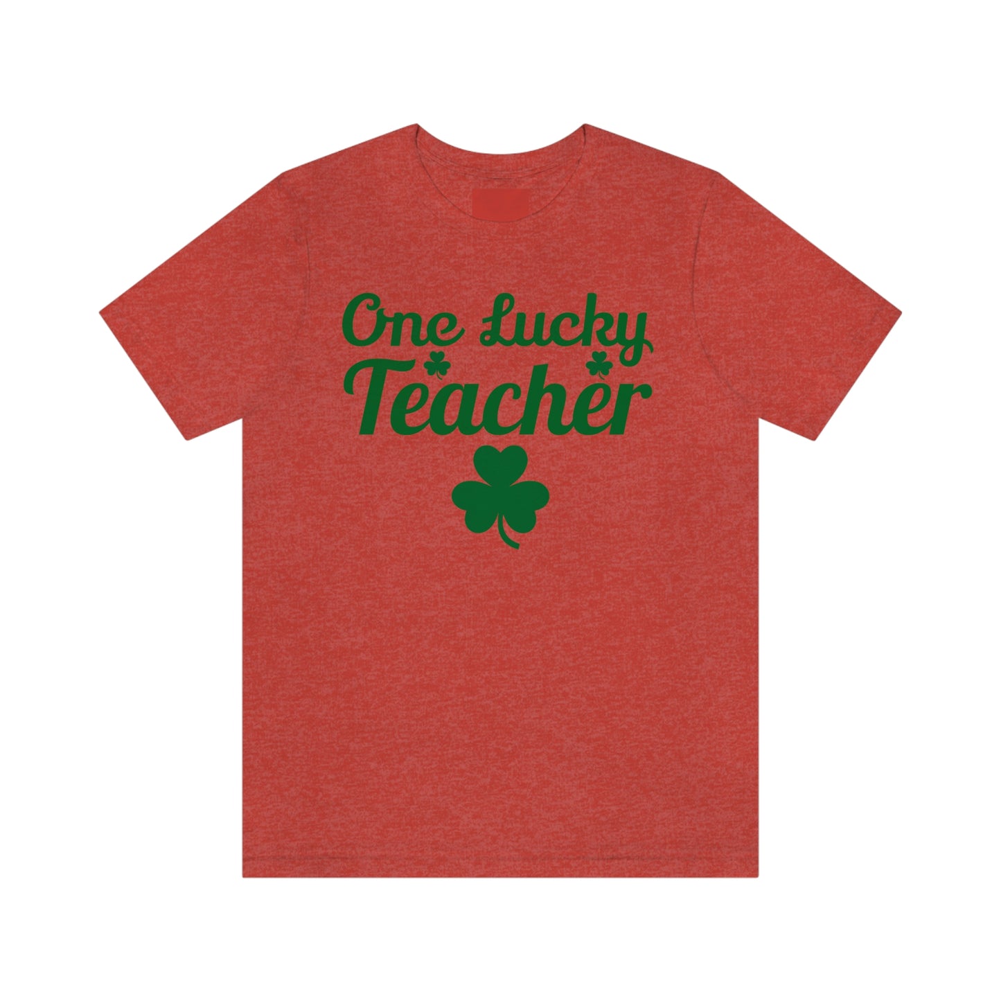 One Lucky Teacher Shirt feeling Lucky St Patrick's Day shirt - Funny St Paddy's day Funny Shirt