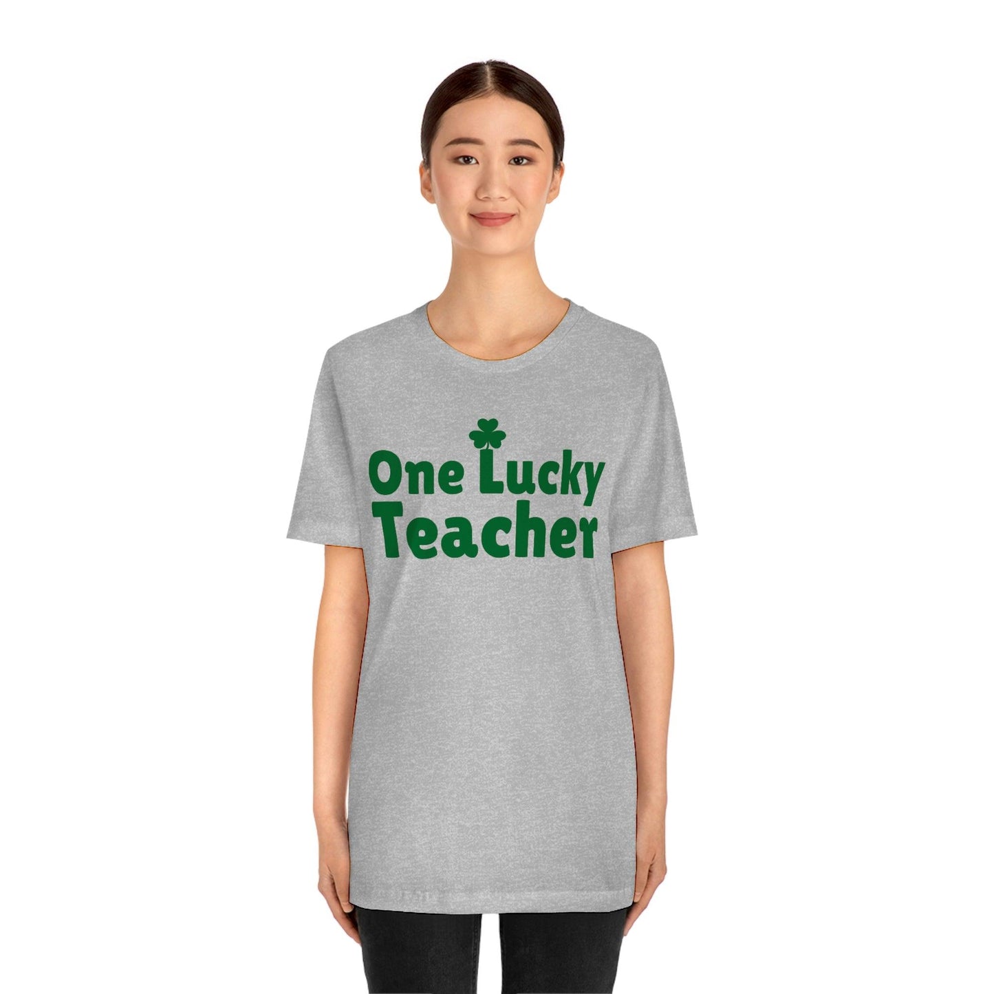 Feeling Lucky Shirt One Lucky Teacher Shirt St Patrick's Day shirt - Funny St Paddy's day Funny Shirt Shamrock shirt shenanigans shirt - Giftsmojo