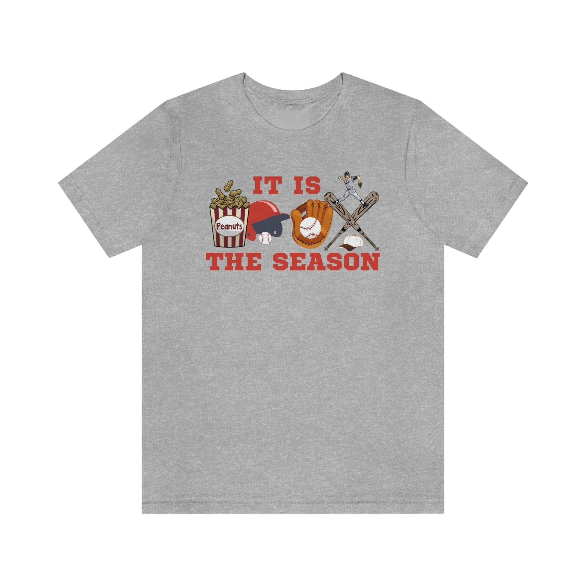 It is the season Baseball shirt baseball tee baseball tshirt - Sport shirt Baseball Mom shirt Baseball Mama shirt gift for him gameday shirt - Giftsmojo