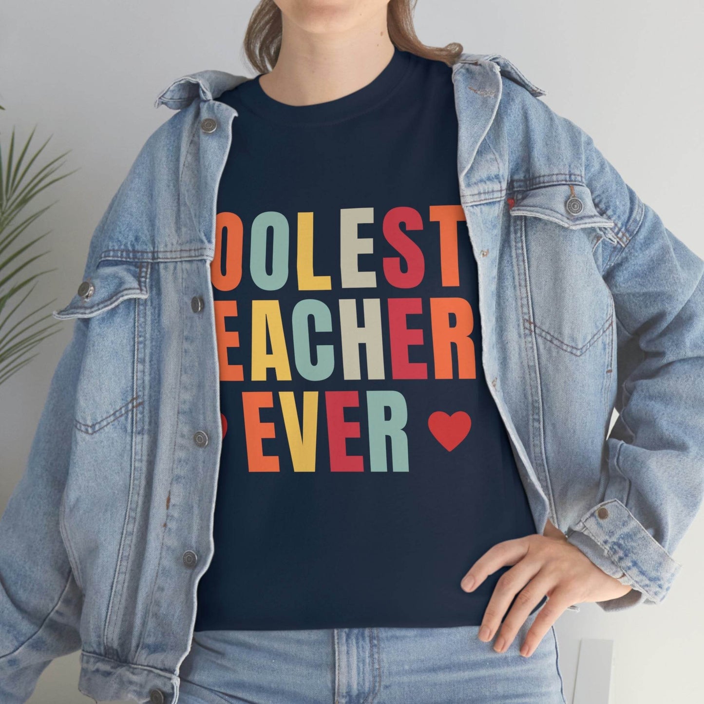 Coolest Teacher Ever T-Shirt - teacher gift - teacher appreciation - Giftsmojo