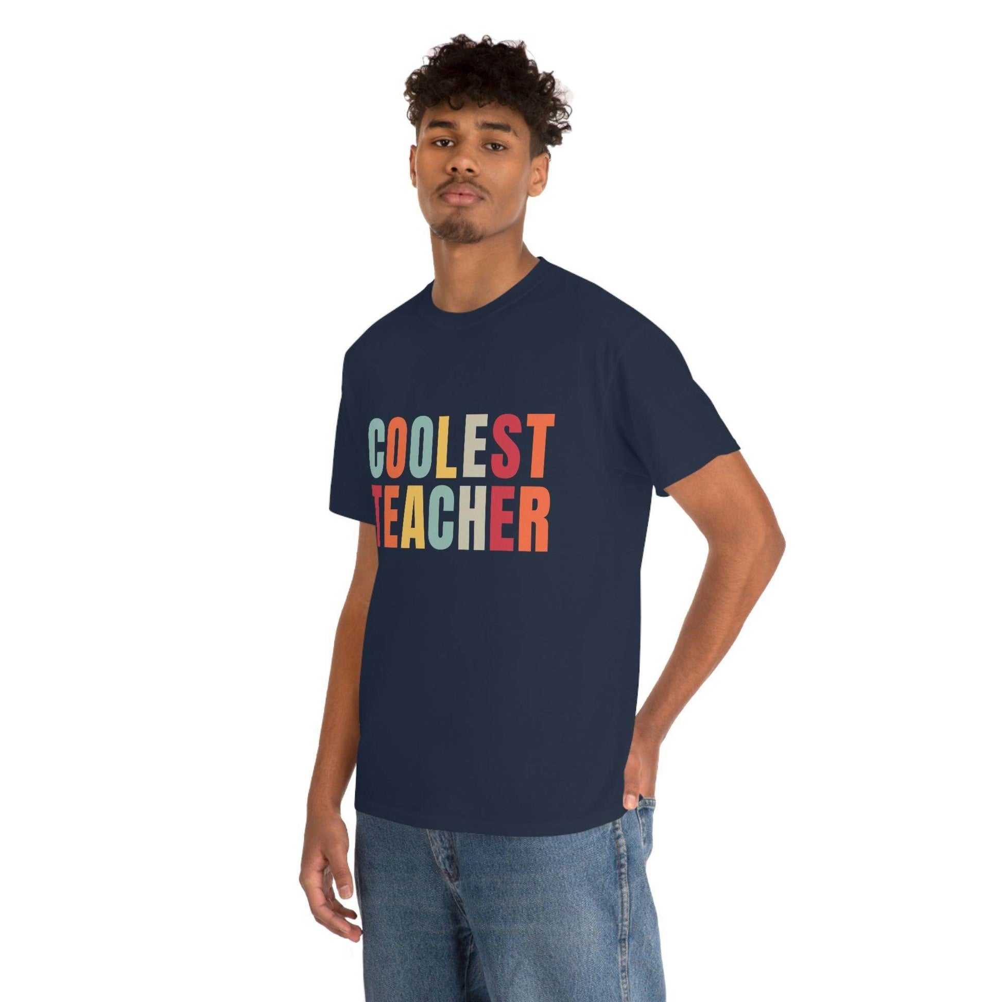 Teacher appreciation gift - Coolest Teacher Shirt - Teacher shirt - Giftsmojo