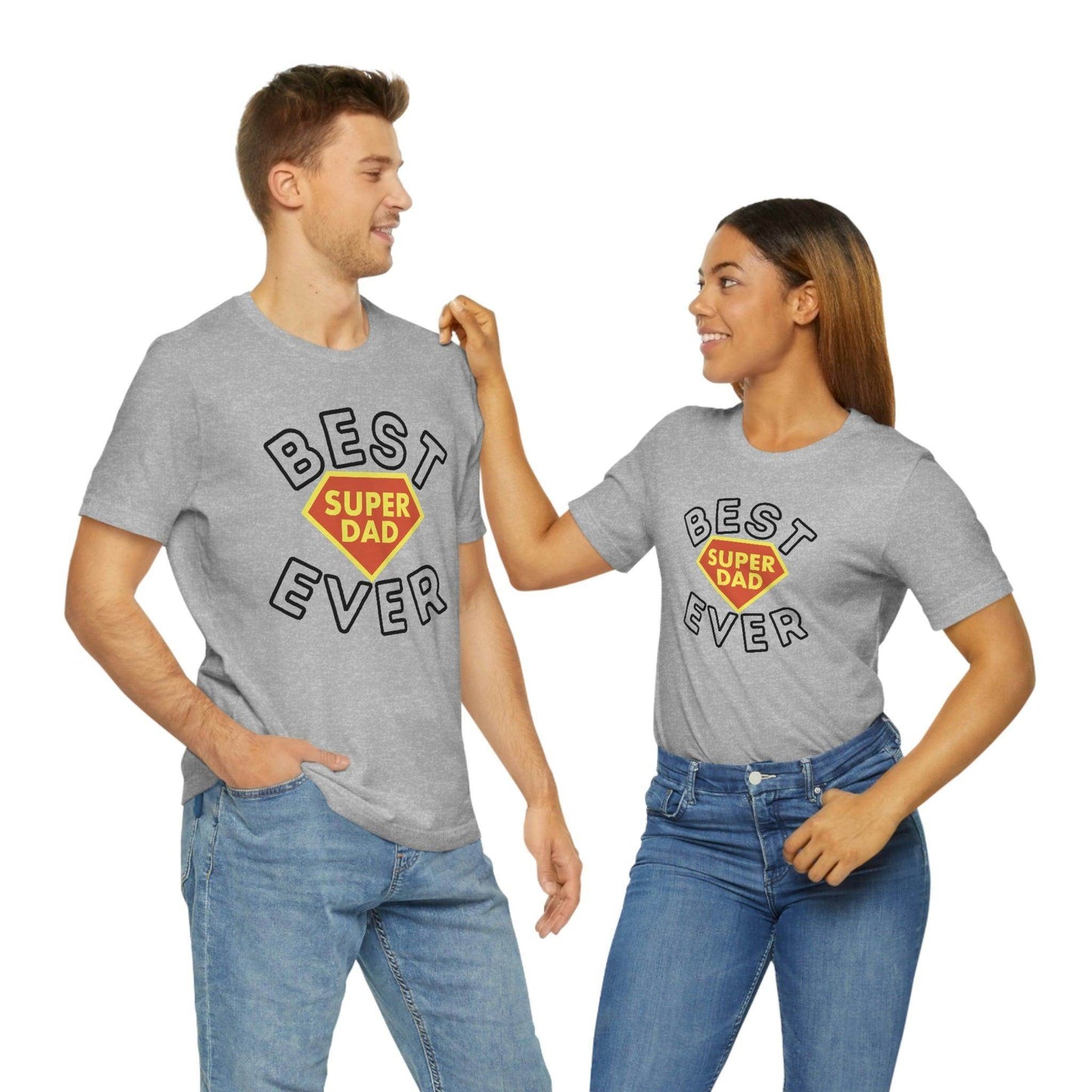 Dad Gift - Best Dad Gift - Best Super Dad Ever Shirt -Dad Shirt - Funny Fathers Gift - Husband Gift - Funny Dad Tshirt - Dad Birthday Gift - Giftsmojo