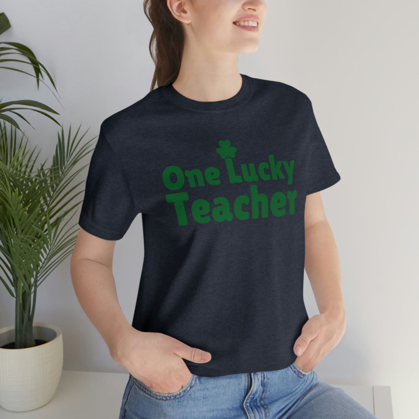 Feeling Lucky Shirt One Lucky Teacher Shirt St Patrick's Day shirt - Funny St Paddy's day Funny Shirt Shamrock shirt shenanigans shirt