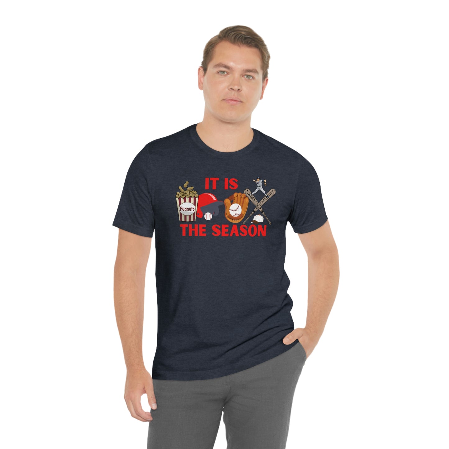 It is the season Baseball shirt baseball tee baseball tshirt - Sport shirt Baseball Mom shirt Baseball Mama shirt gift for him gameday shirt