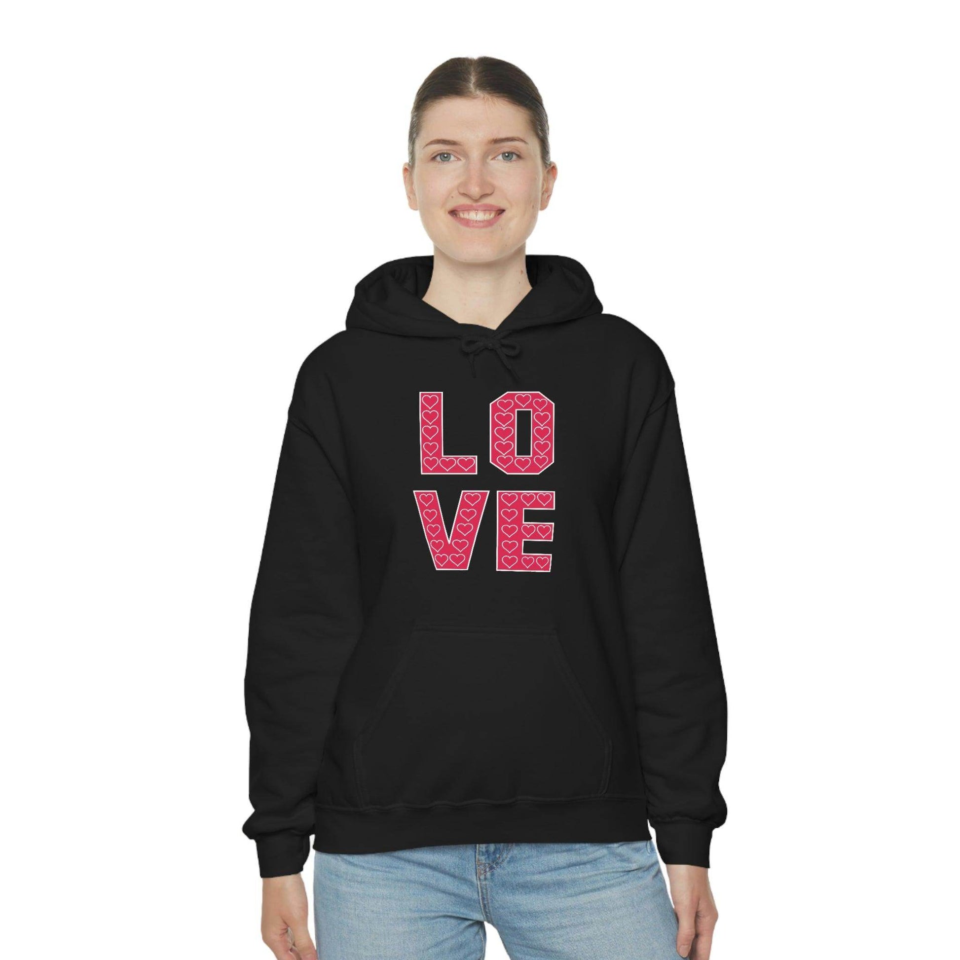 Love Hooded sweatshirt - Giftsmojo