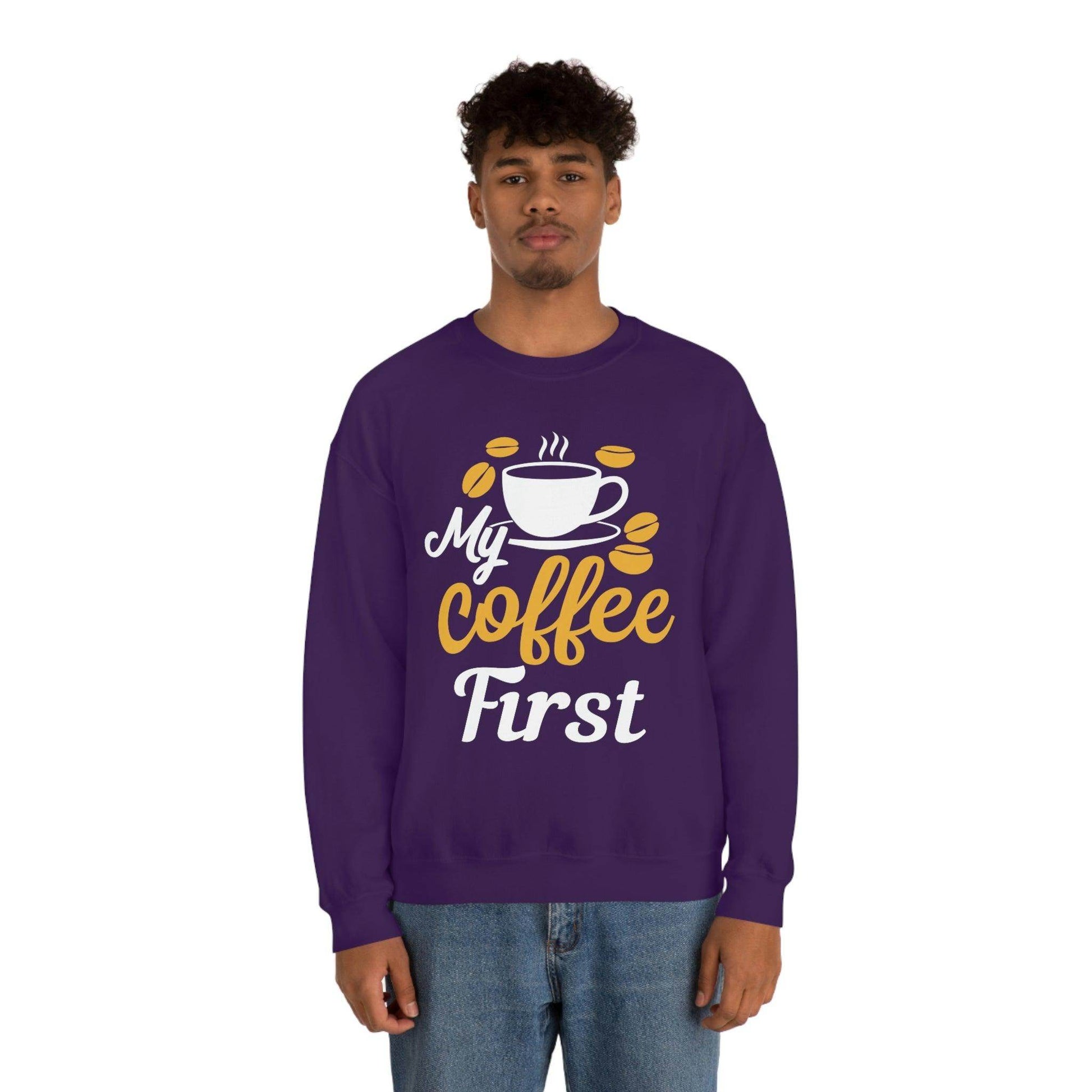 My Coffee First Sweatshirt - Giftsmojo
