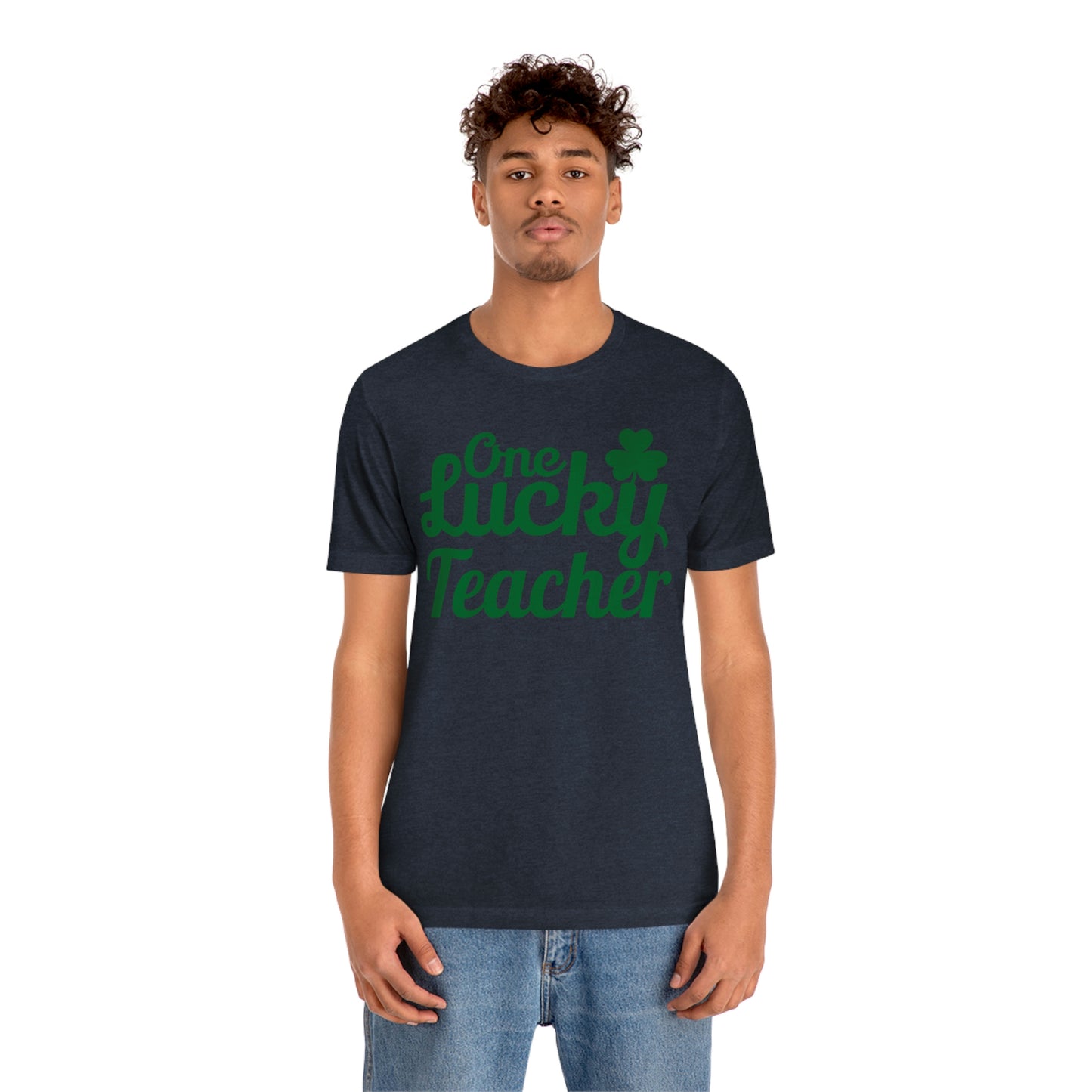 One Lucky Teacher Shirt feeling Lucky St Patrick's Day shirt - Funny St Paddy's day Funny Shirt