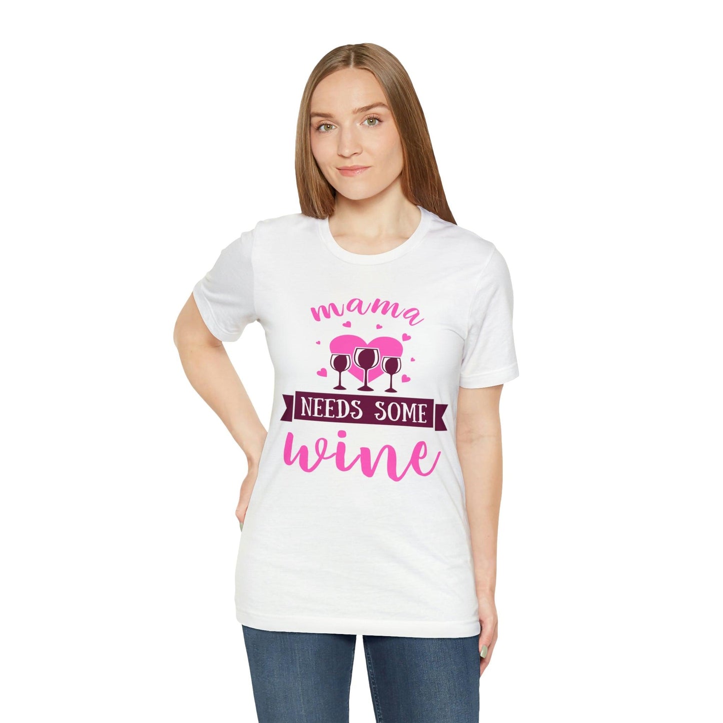 Mama Needs Some Wine Shirt, Wine Shirt, Gift For Mom, Drinking Shirt, Gift For Wife, Funny Wife Shirt, Wine Lover Shirt, Funny Mom Shirt - Giftsmojo