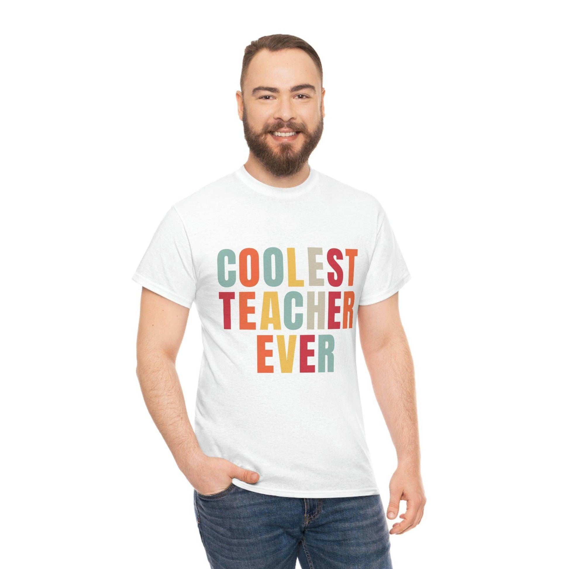 Coolest Teacher Ever Shirt - Giftsmojo