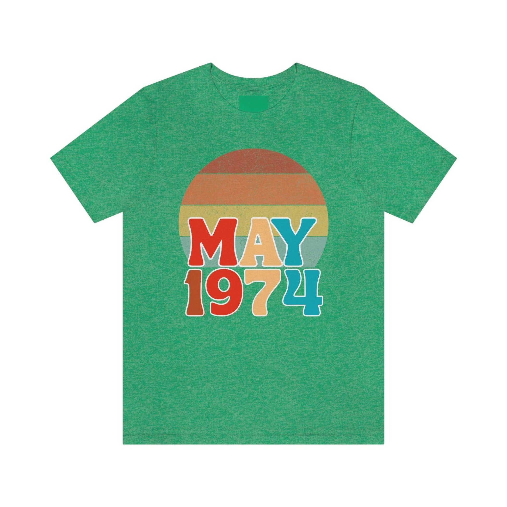 49th Birthday Shirt, 1974 Shirt, 49th Birthday Tee, Vintage 1974 Shirt, 49th Birthday Gifts, 1974 Birthday Shirt, 49th Birthday Gift - Giftsmojo