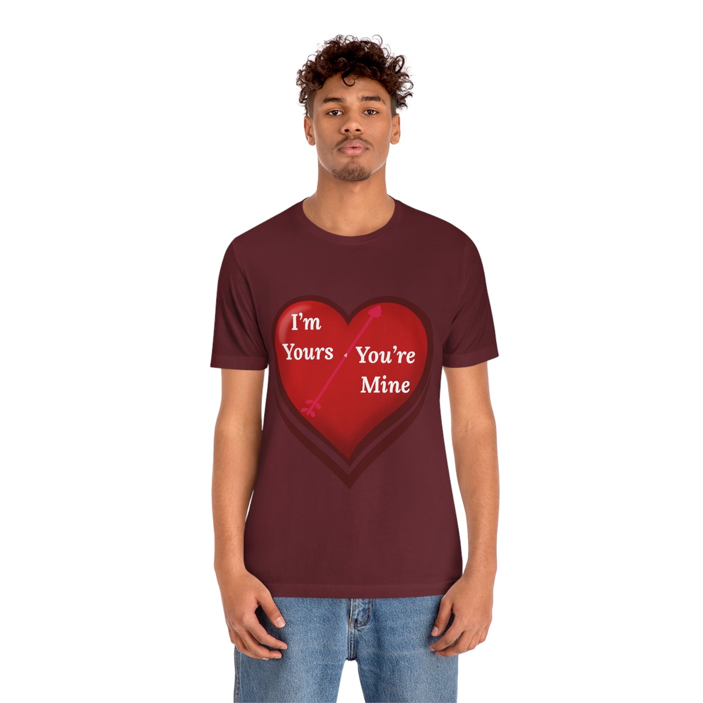 I'm Yours and You're Mine Heart Tee