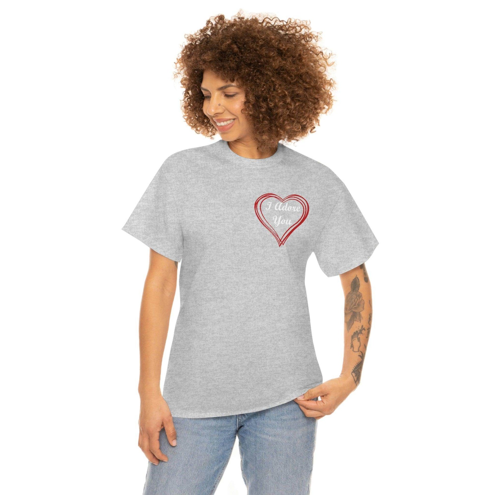 I Adore You T-shirt - Giftsmojo