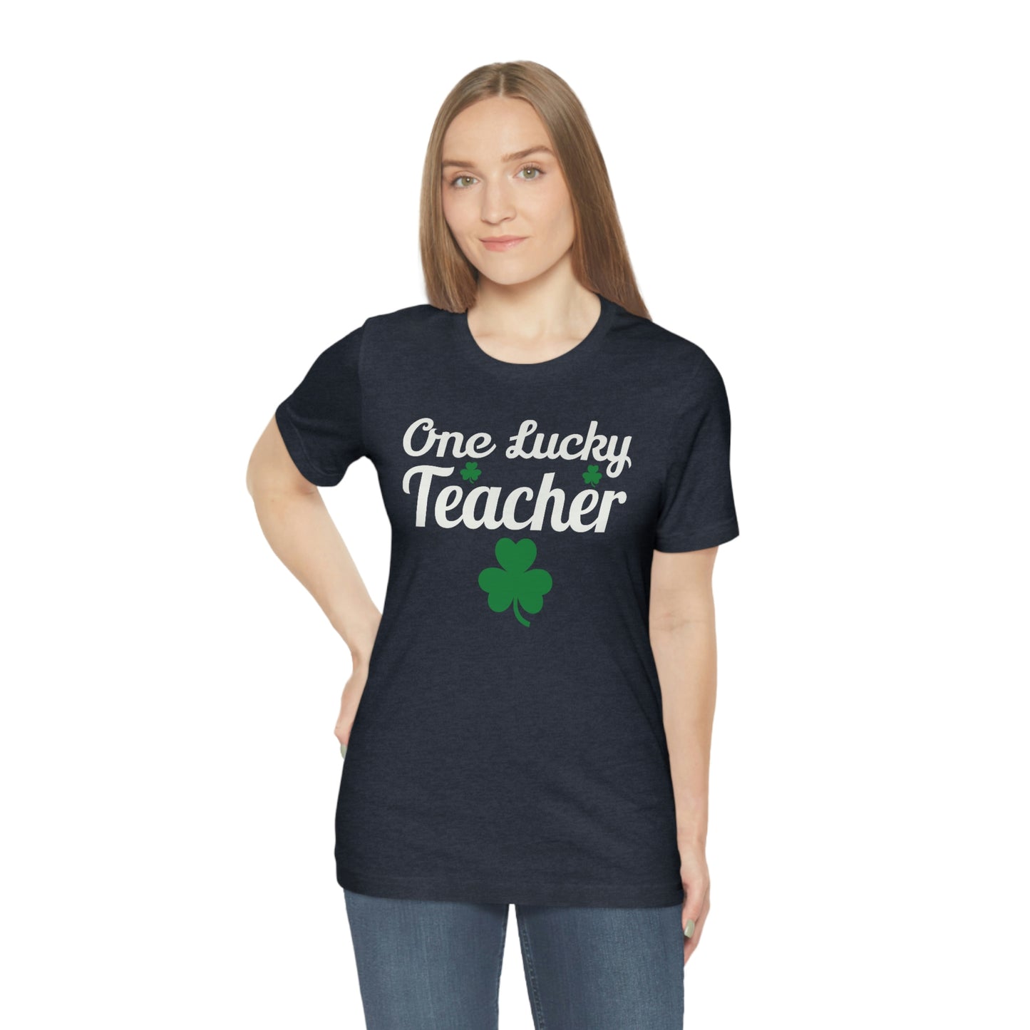 Feeling Lucky Shirt One Lucky Teacher Shirt St Patrick's Day shirt - Funny St Paddy's day Funny Shirt Shamrock shirt shenanigans shirt