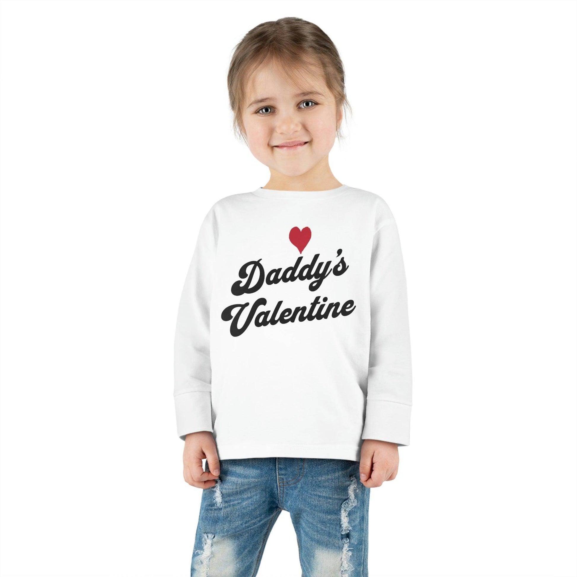 Daddy's Valentine - Kids Valentine day shirt - Giftsmojo