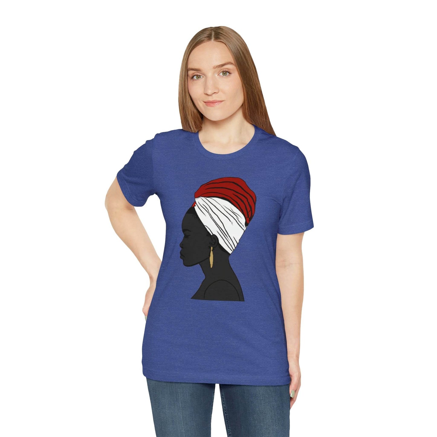 African Woman Art Shirt, Black Queen Shirt - Giftsmojo