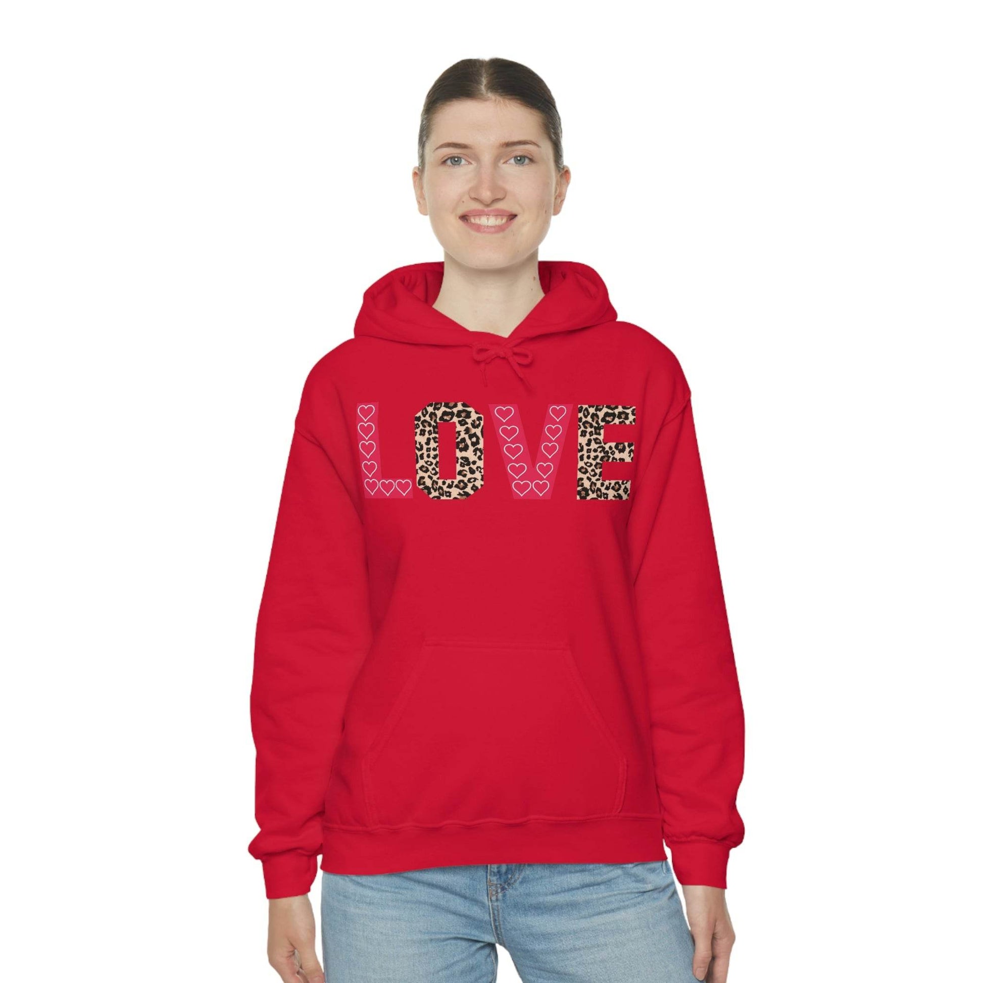 Love Hooded Sweatshirt - Giftsmojo