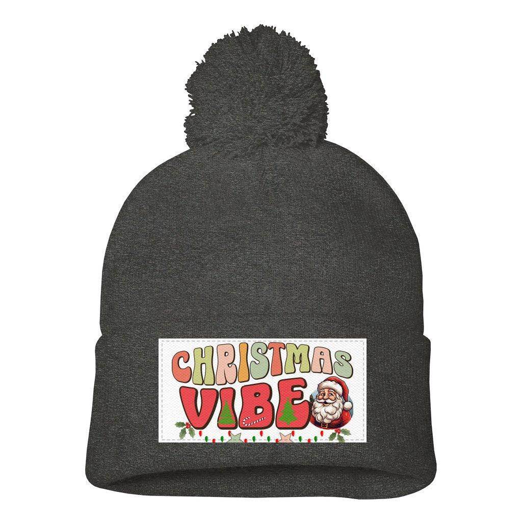 Christmas Vibe Knit Beanie - Christmas Winter Hat - Giftsmojo