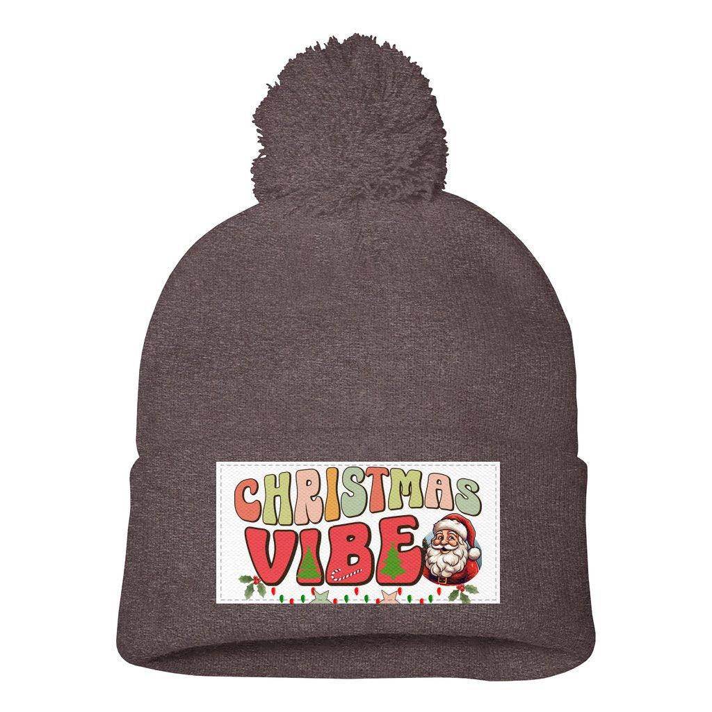 Christmas Vibe Knit Beanie - Christmas Winter Hat - Giftsmojo