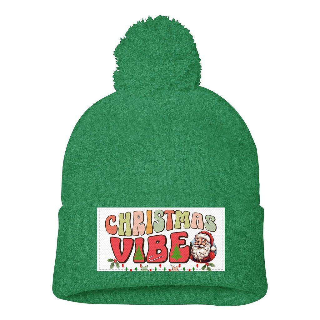 Christmas Vibe Knit Beanie - Christmas Winter Hat - Giftsmojo