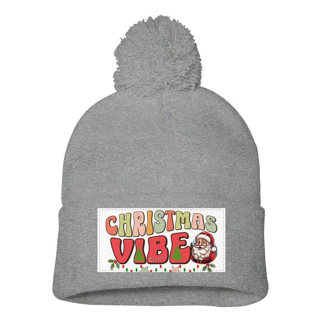Christmas Vibe Knit Beanie - Christmas Winter Hat - Giftsmojo
