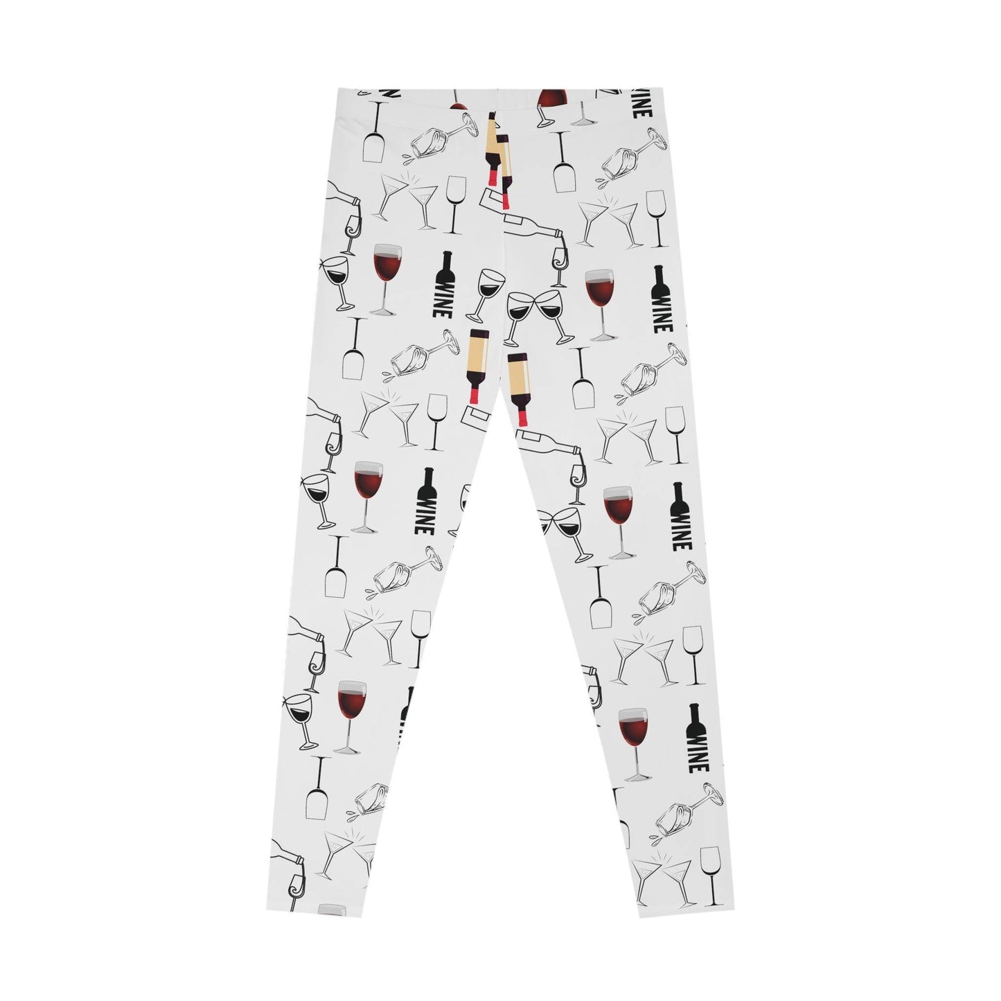 Wine leggings, wine lovers gift, wine-inspired motif, wine enthusiasts, eye-catching leggings, wine-inspired fashion, wine enthusiast gift - Giftsmojo