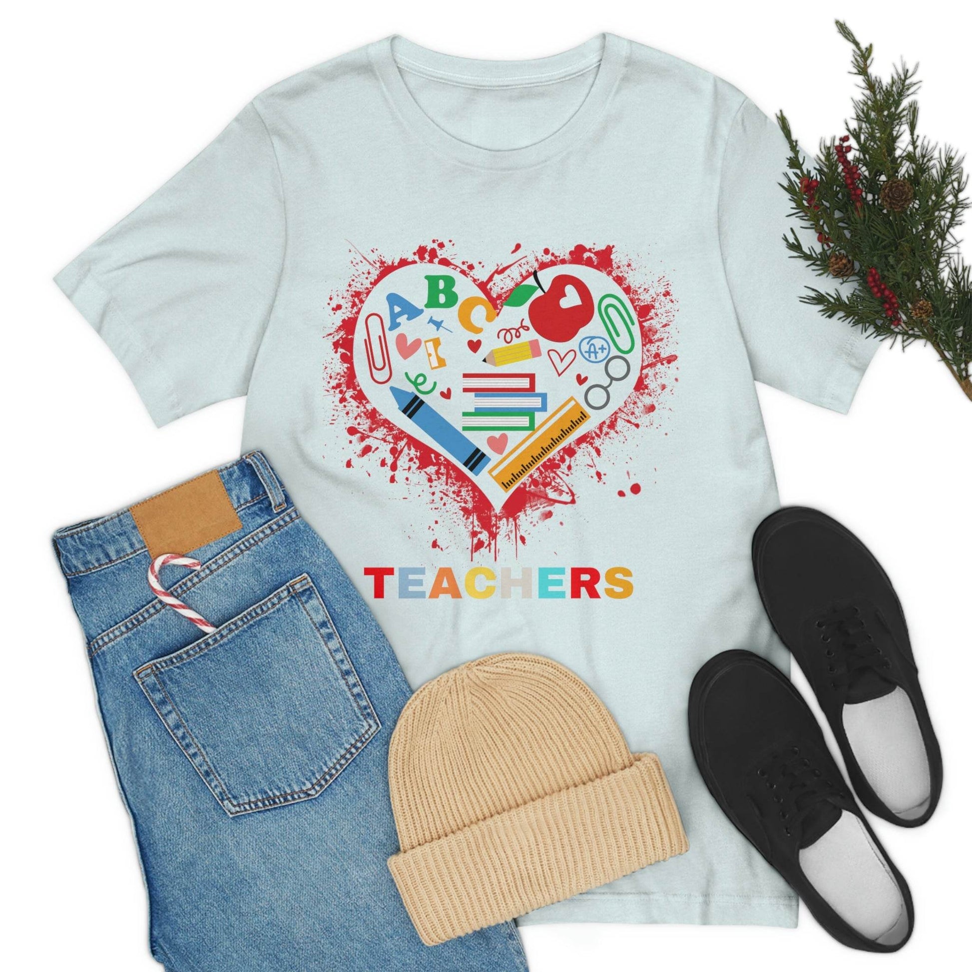 Love Teachers Shirt - Teacher Appreciation Shirt - Giftsmojo