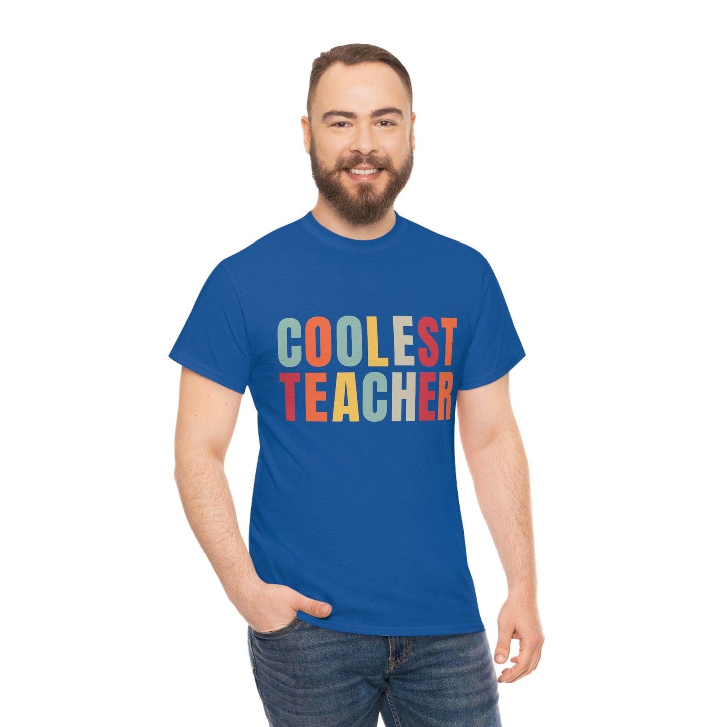 Teacher appreciation gift - Coolest Teacher Shirt - Teacher shirt - Giftsmojo