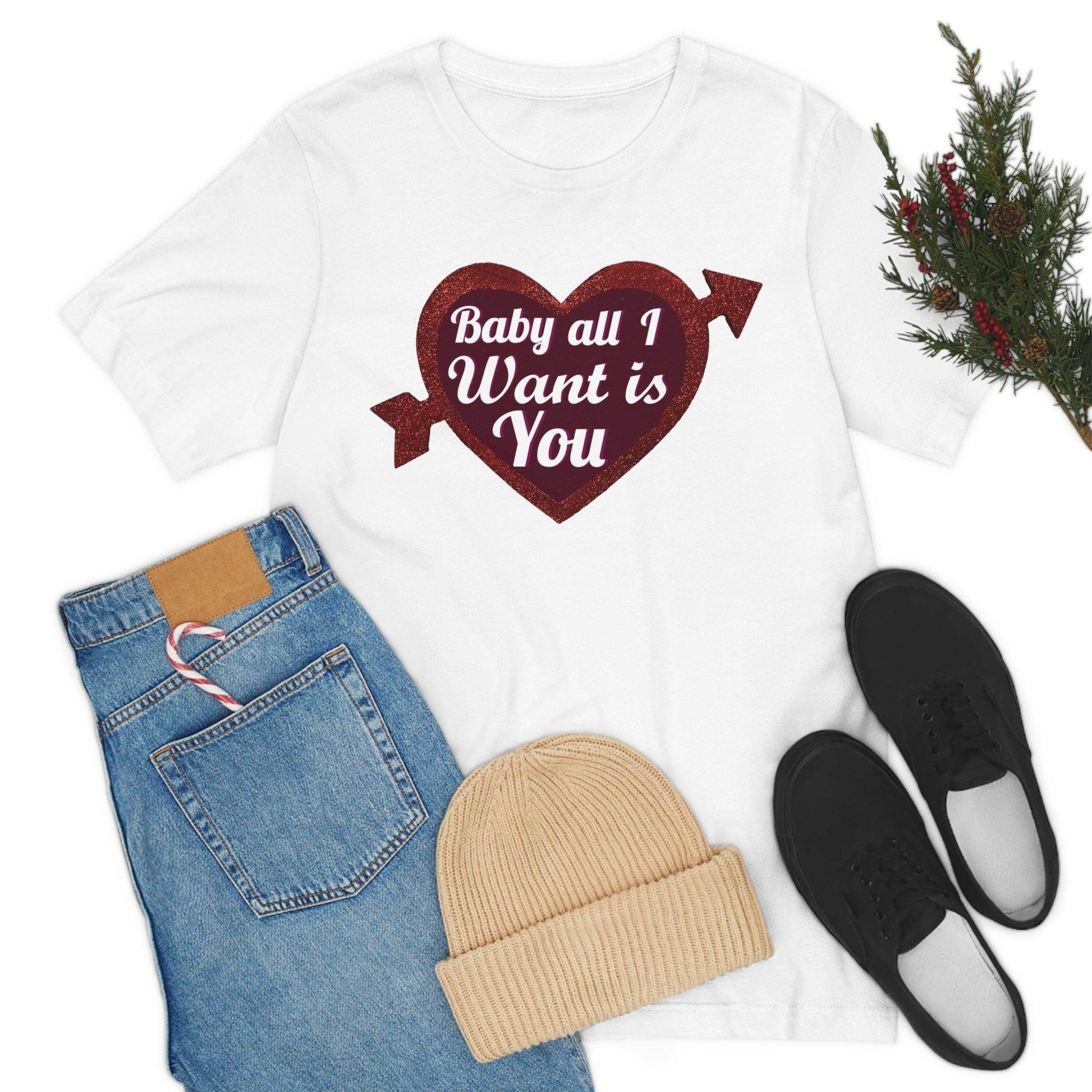 Baby all I want is You Tee - Giftsmojo