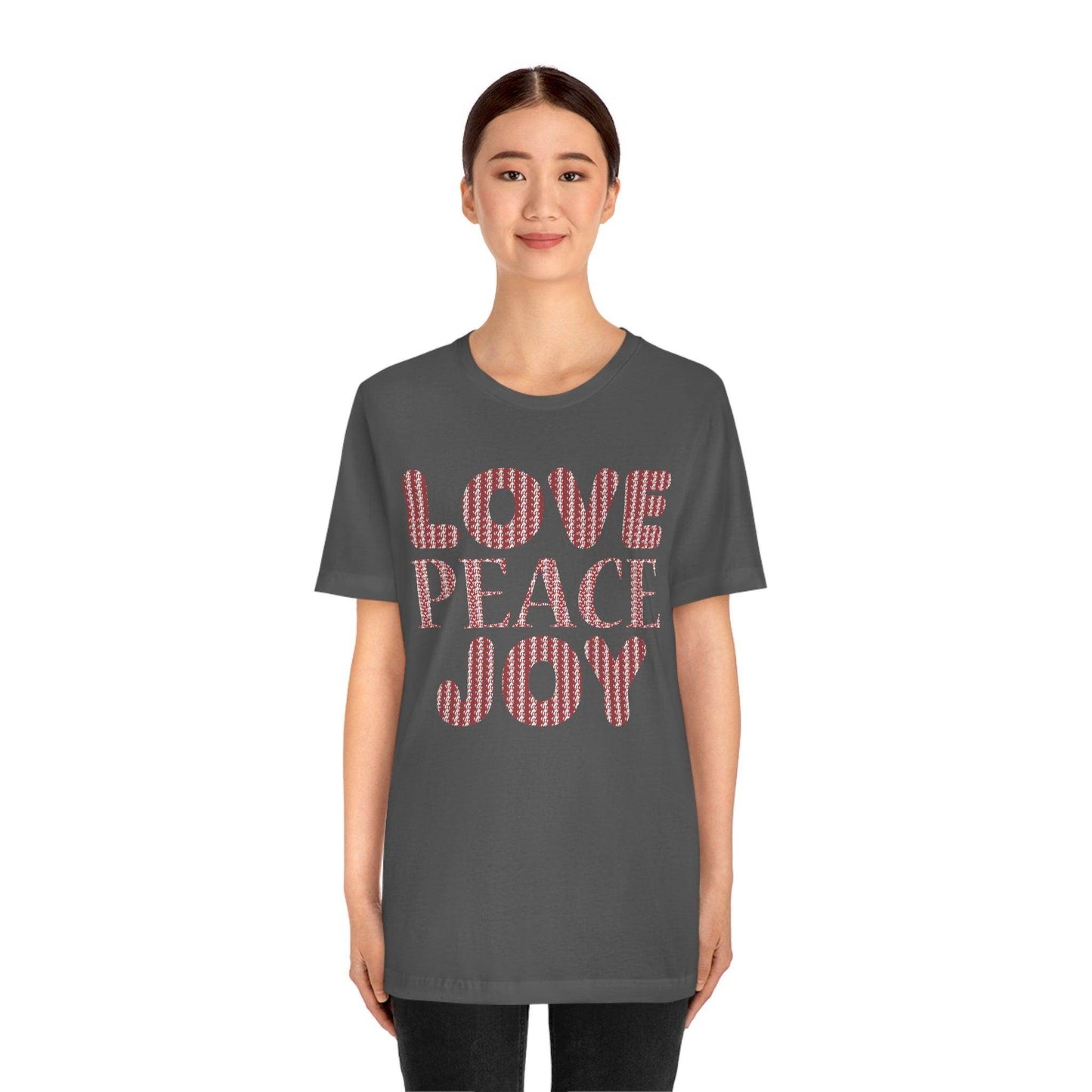 love peace joy Tee - Giftsmojo