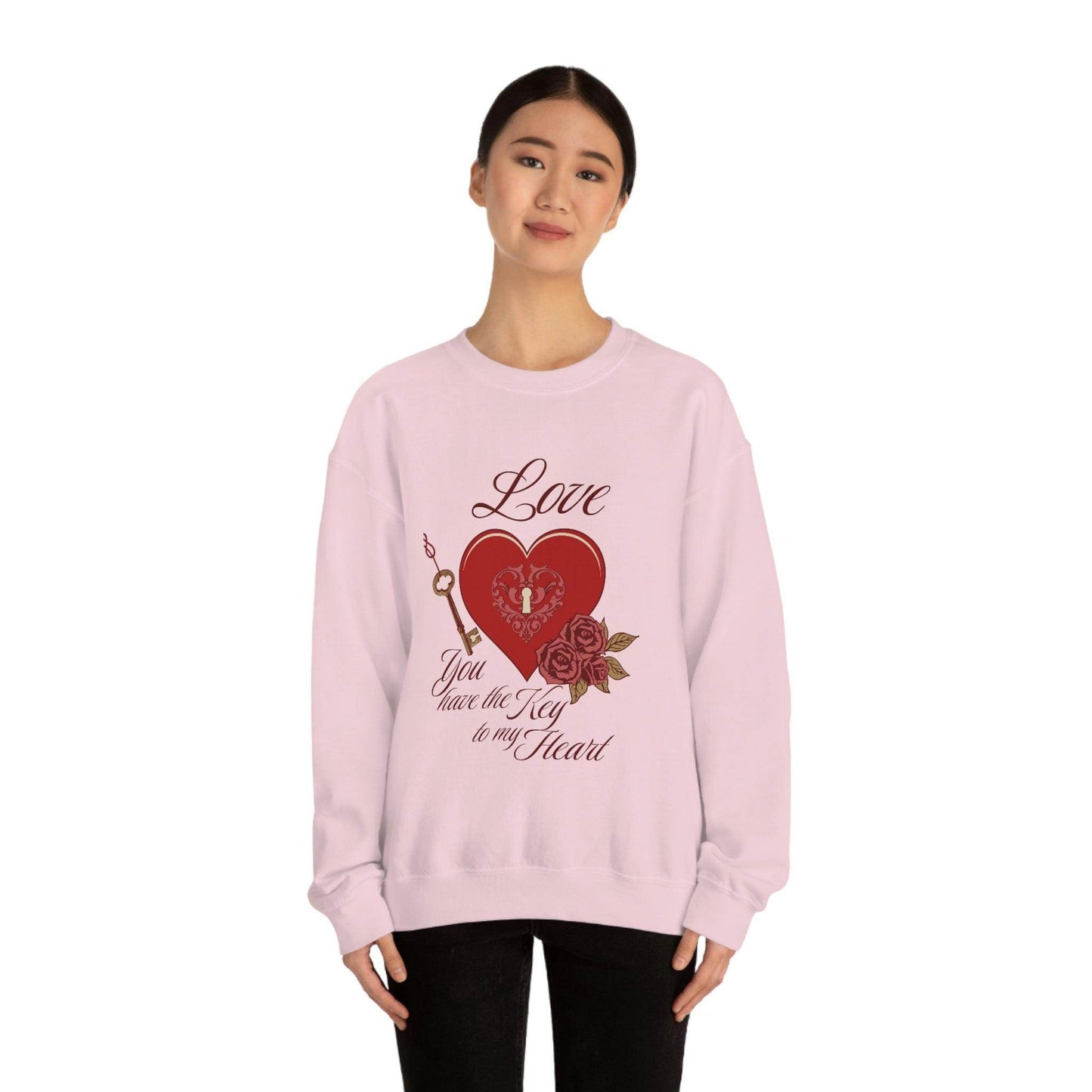 Love you have the key to my heart Sweatshirt - Giftsmojo