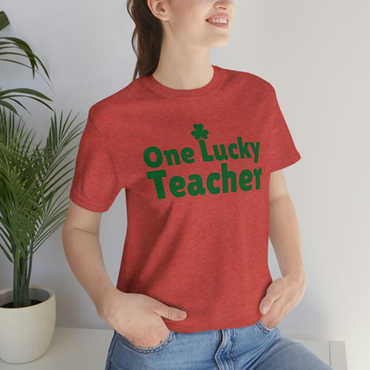 Feeling Lucky Shirt One Lucky Teacher Shirt St Patrick's Day shirt - Funny St Paddy's day Funny Shirt Shamrock shirt shenanigans shirt