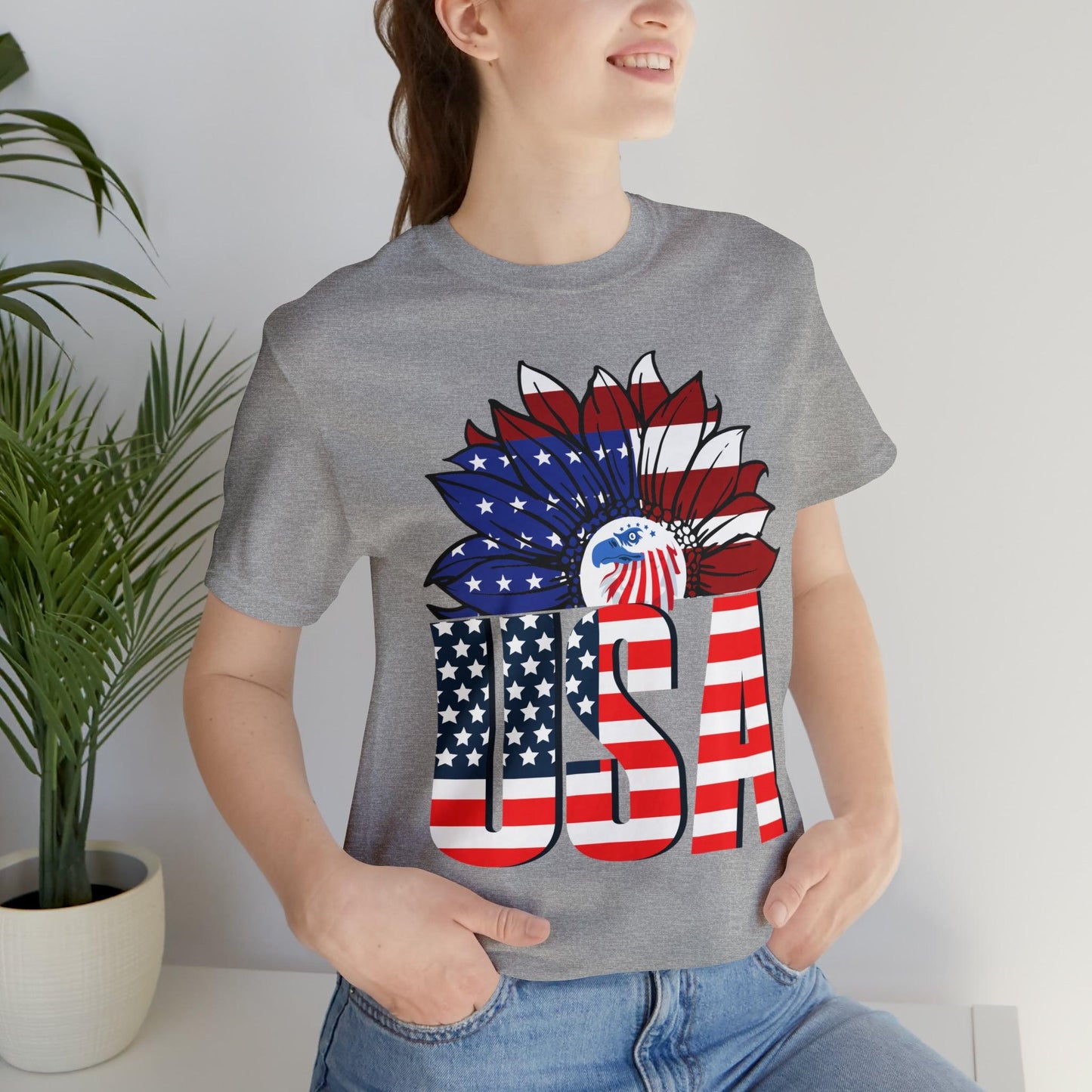 Independence Day shirt, American flag shirt, Red, white, and blue shirt, - Giftsmojo