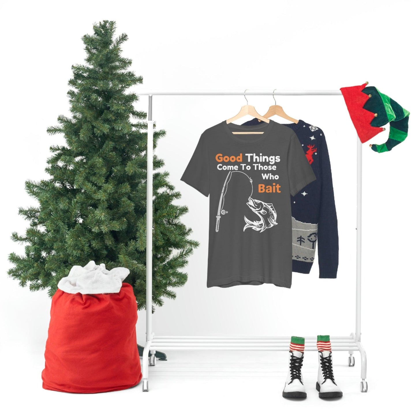 Good things come to those who bait - Cool mens fishing shirt - Giftsmojo